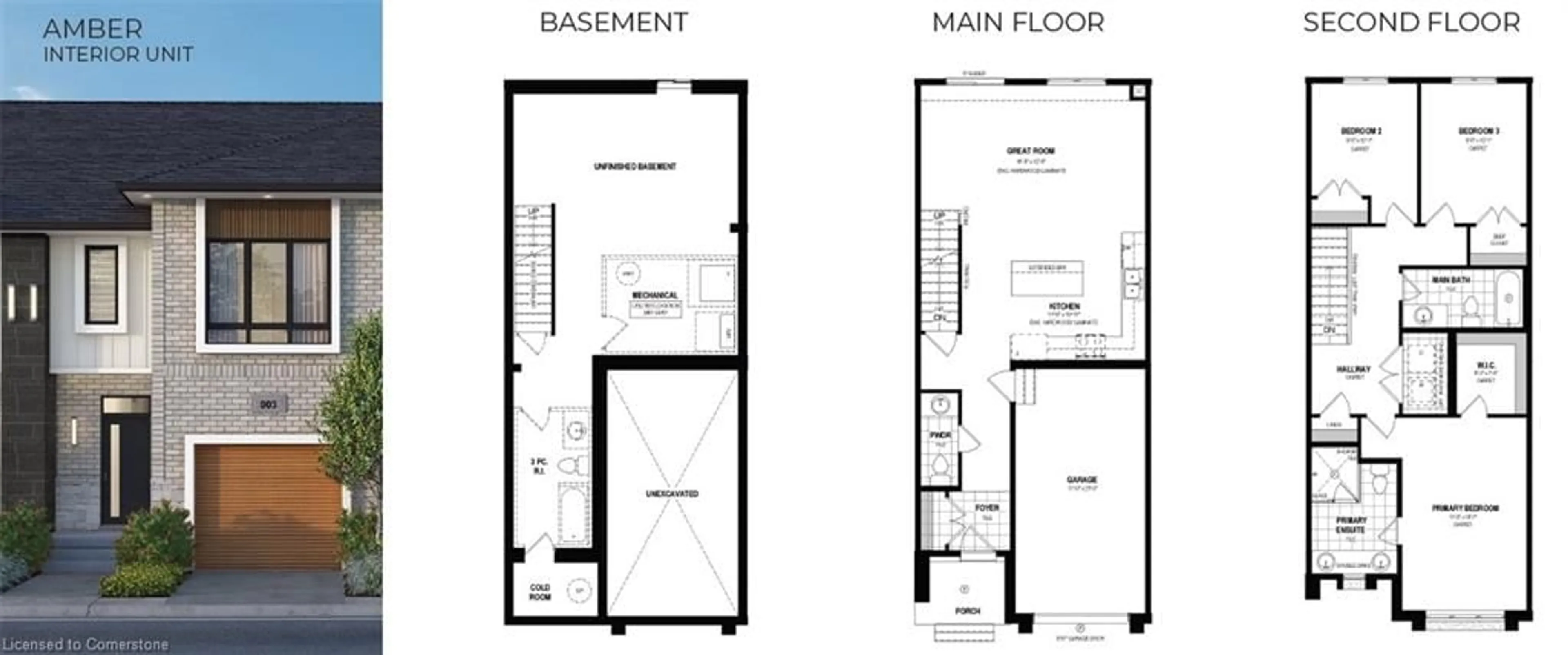 Floor plan for LOT F29 Green Gate Blvd, Cambridge Ontario N1T 2C5