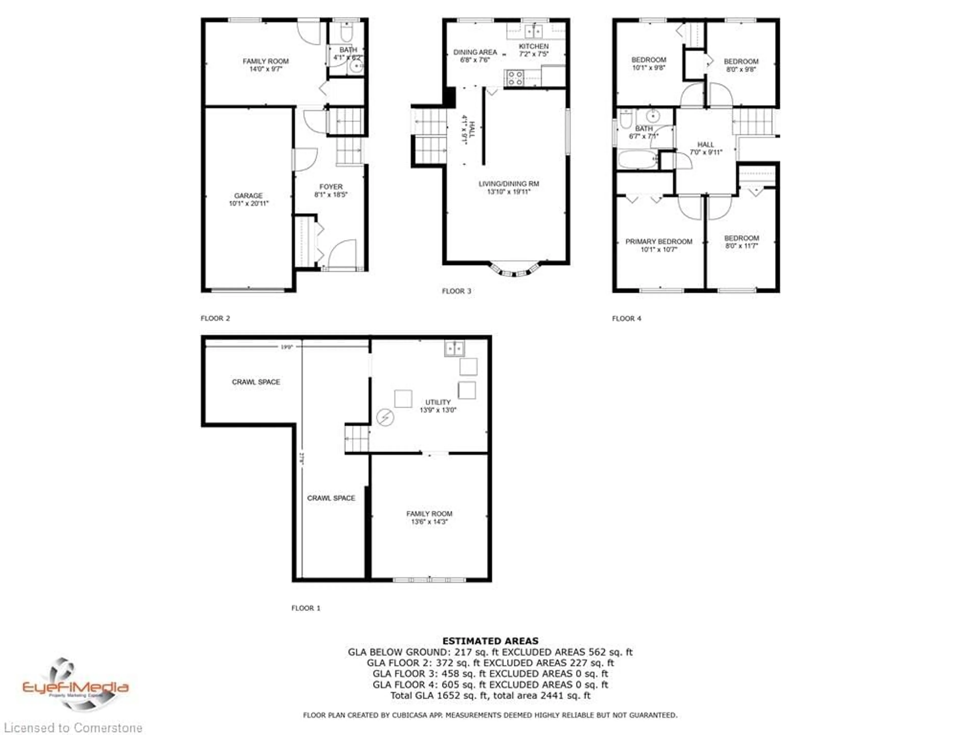 Floor plan for 1183 Michael Cres, Cambridge Ontario N3H 2R1