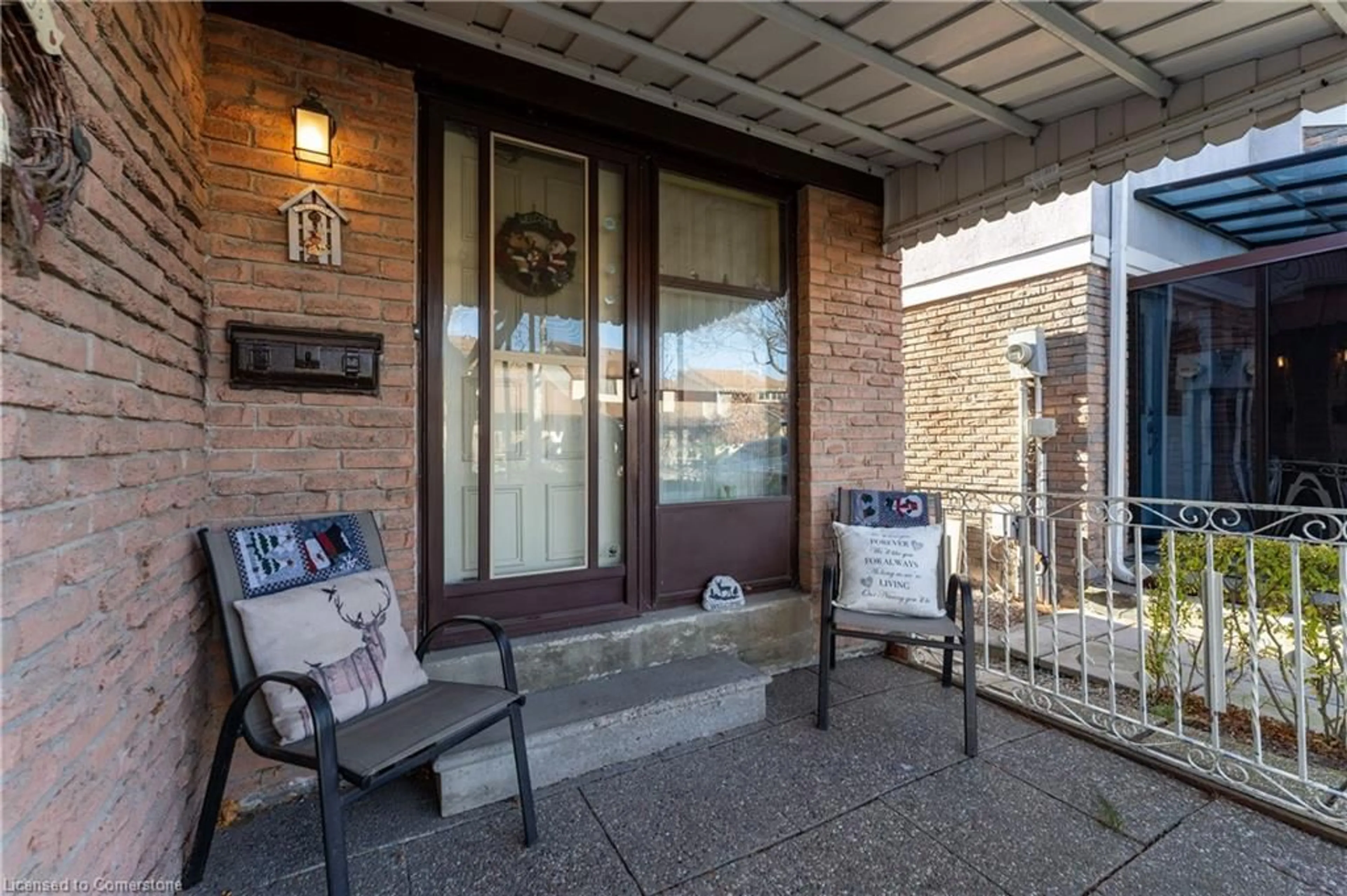 Patio, the street view for 52 Wallis Cres, Toronto Ontario M9V 4K2