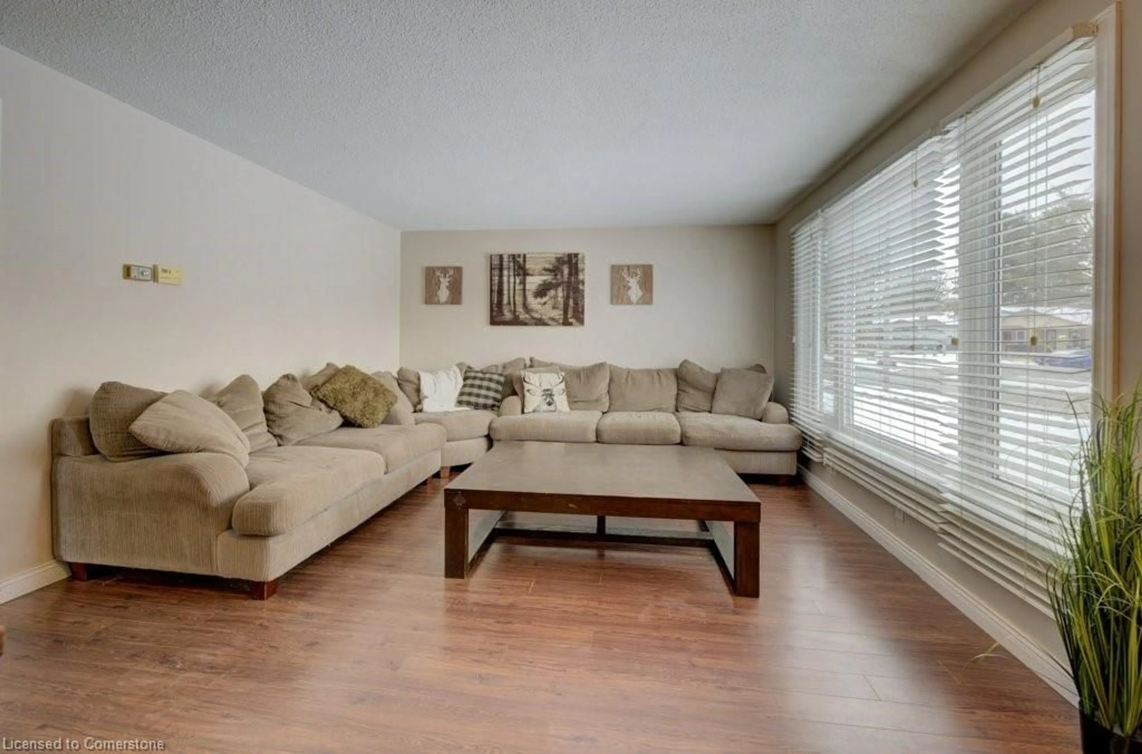 Living room, wood floors for 29 Selkirk Dr, Kitchener Ontario N2E 1M5