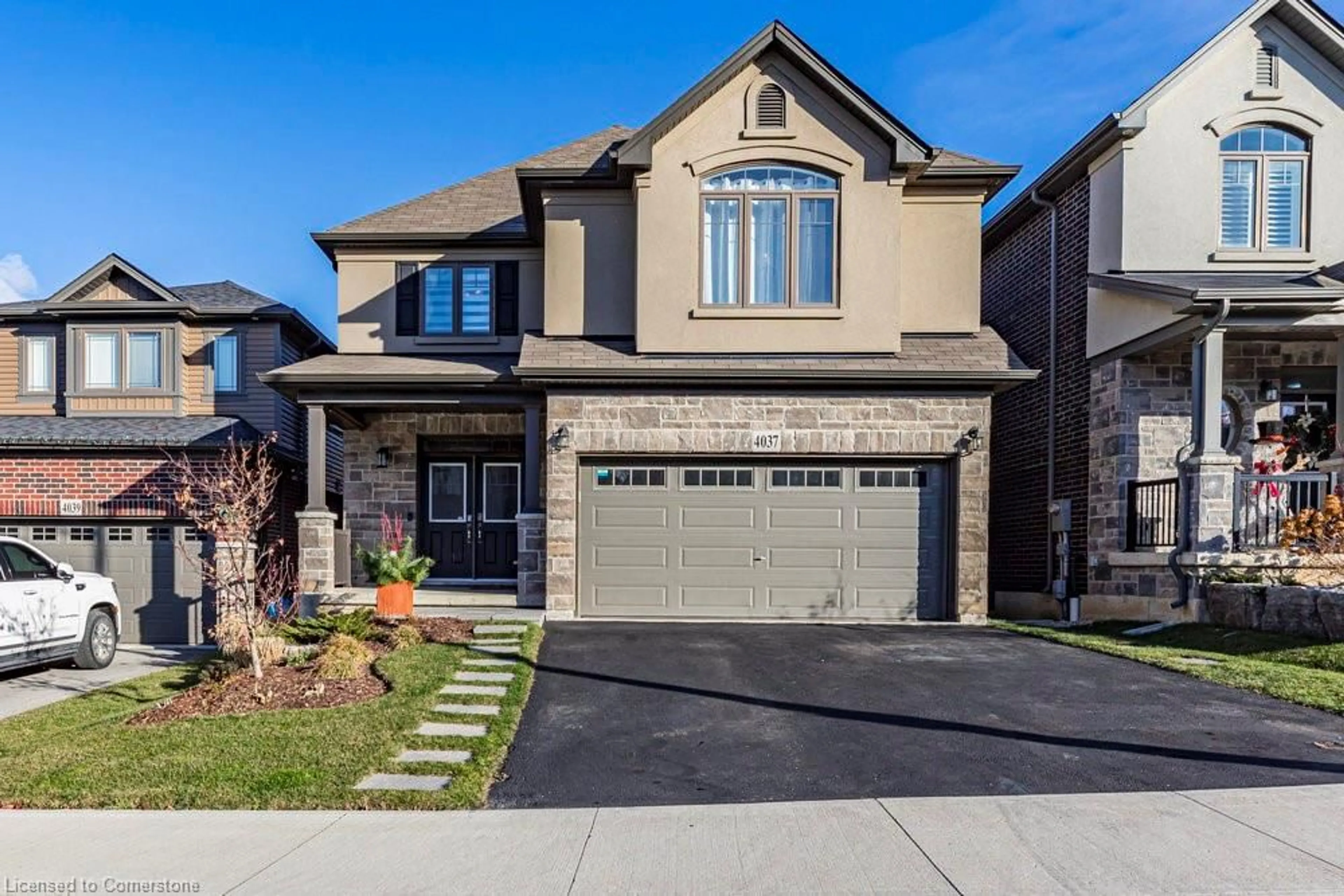 Frontside or backside of a home, the street view for 4037 Stadelbauer Dr, Beamsville Ontario L3J 0S5