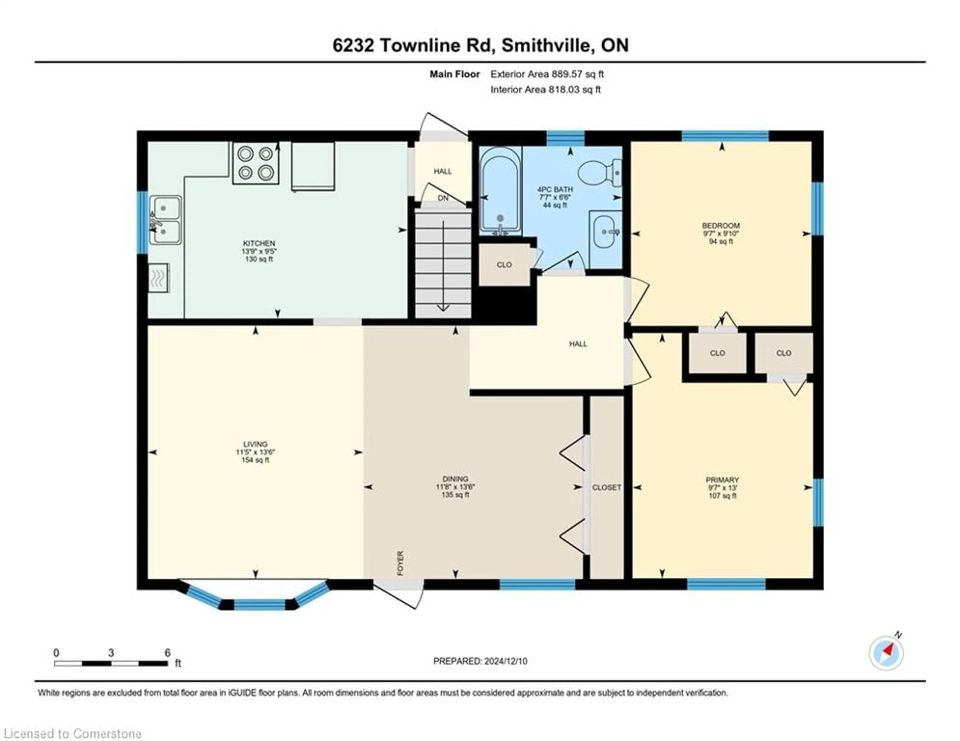 Floor plan for 6232 Townline Rd, Smithville Ontario L0R 2A0