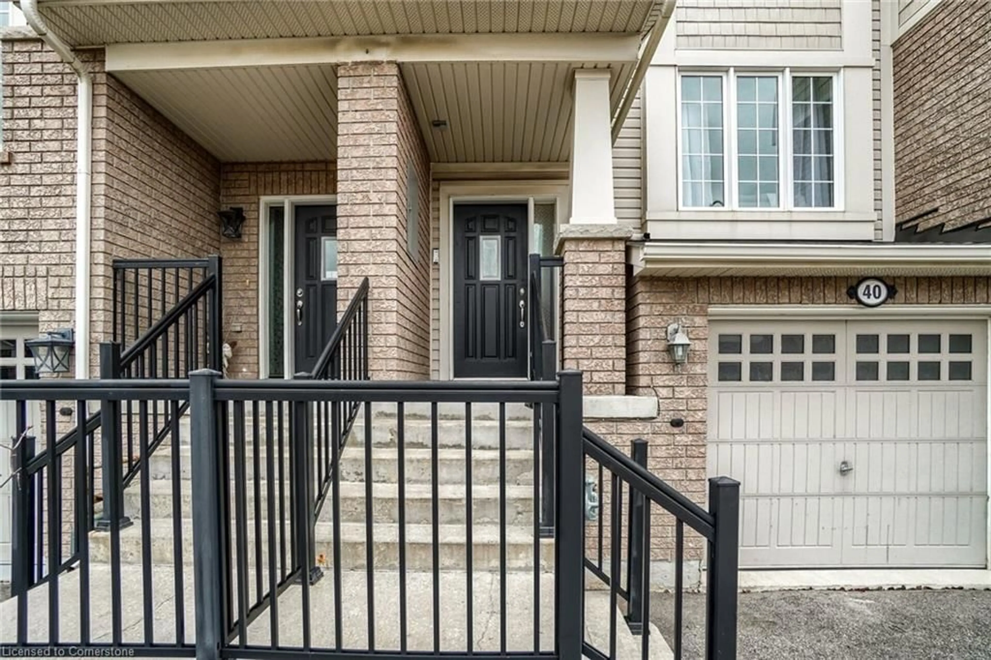 Indoor entryway, cement floor for 40 Ohara Lane, Ancaster Ontario L9K 0C7