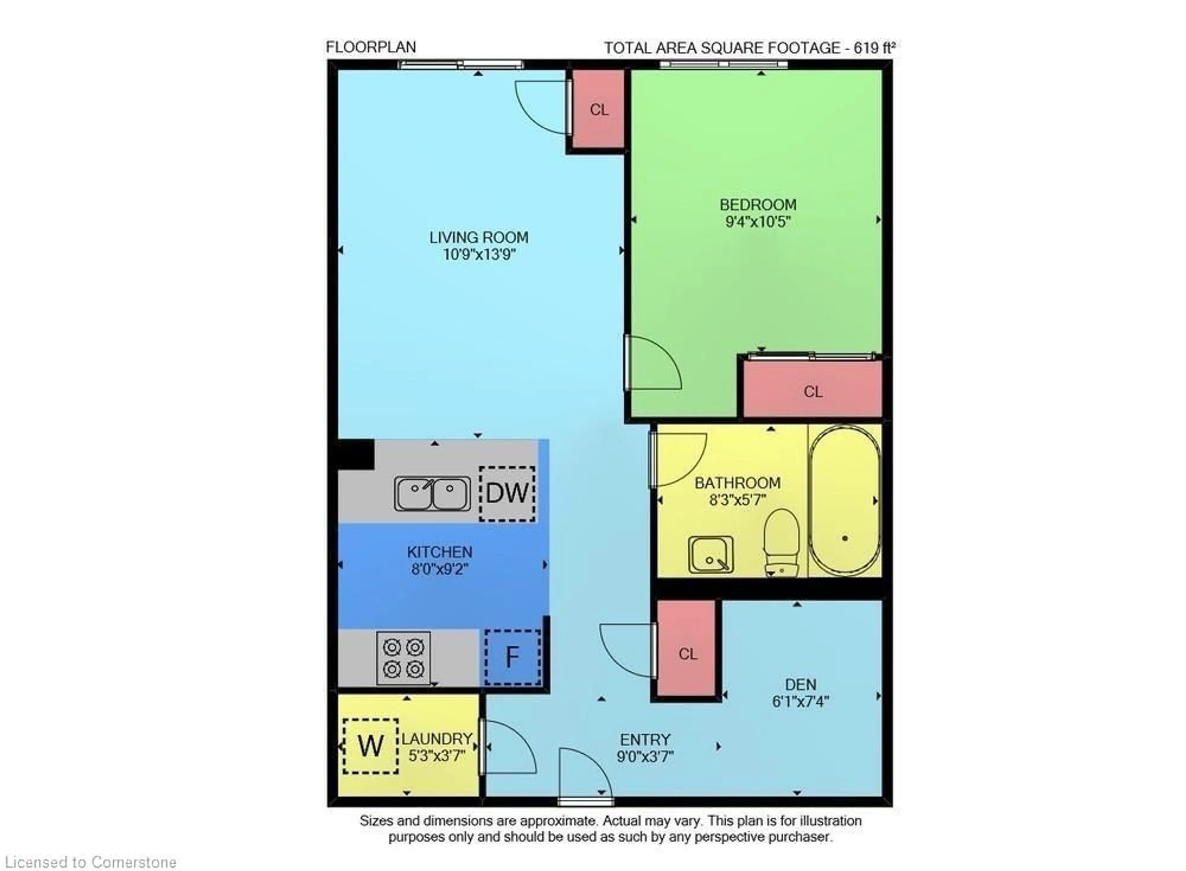 Floor plan for 5055 Greenlane Rd #417, Beamsville Ontario L0R 1B3