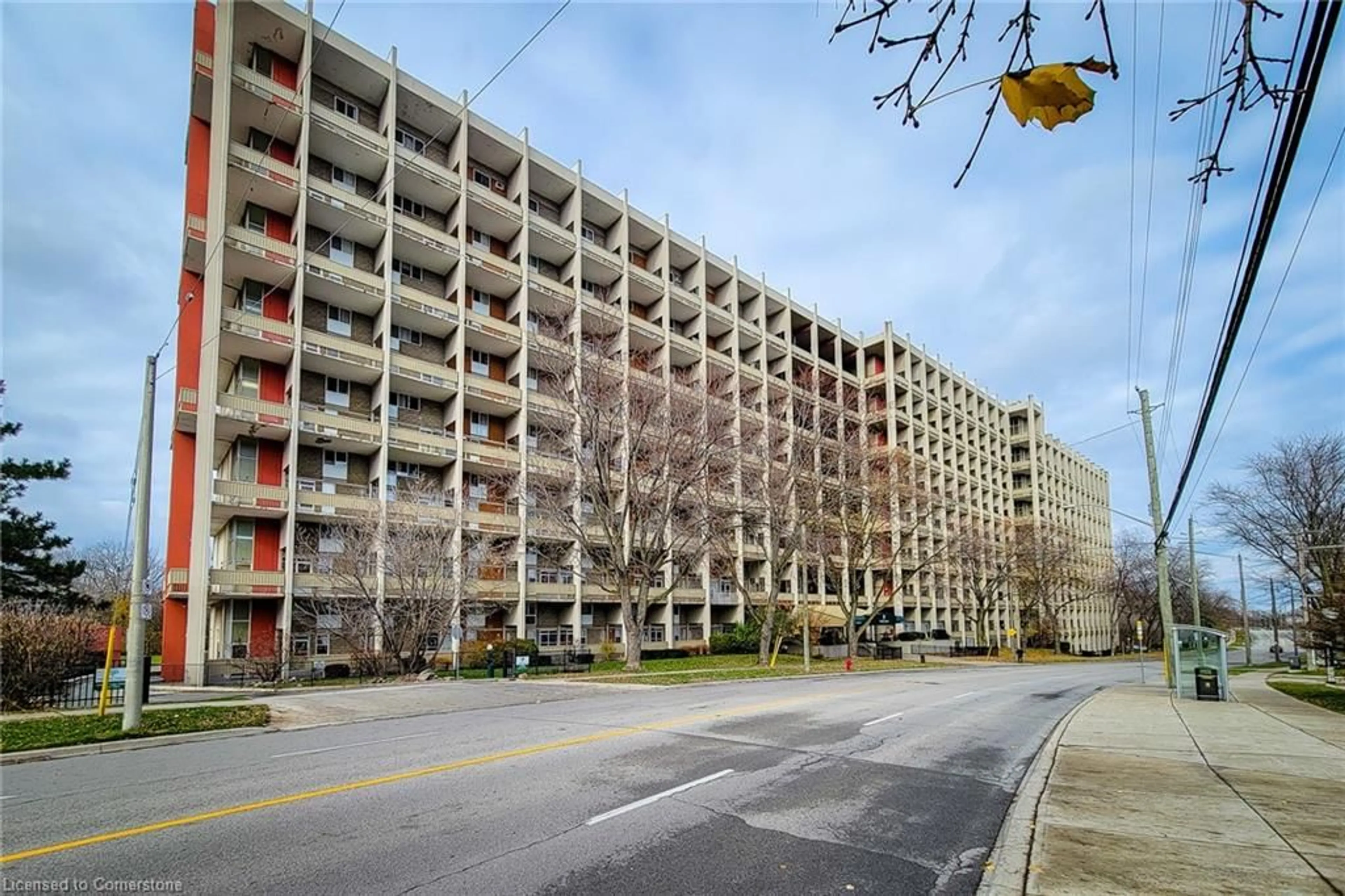 A pic from exterior of the house or condo, the front or back of building for 350 Quigley Rd #110, Hamilton Ontario L8K 5N2