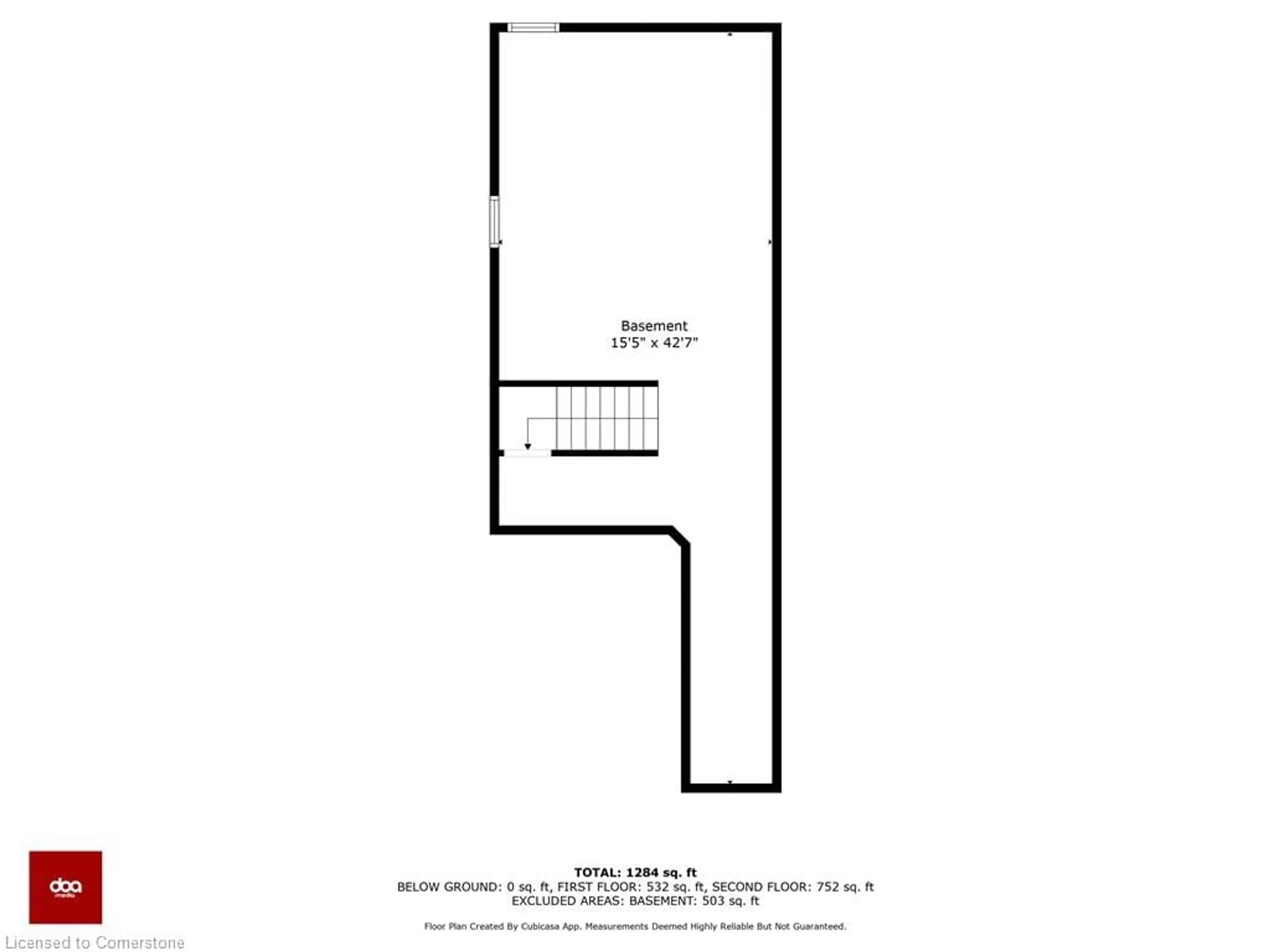 Floor plan for 730 Knox Ave, Hamilton Ontario L8H 6K6