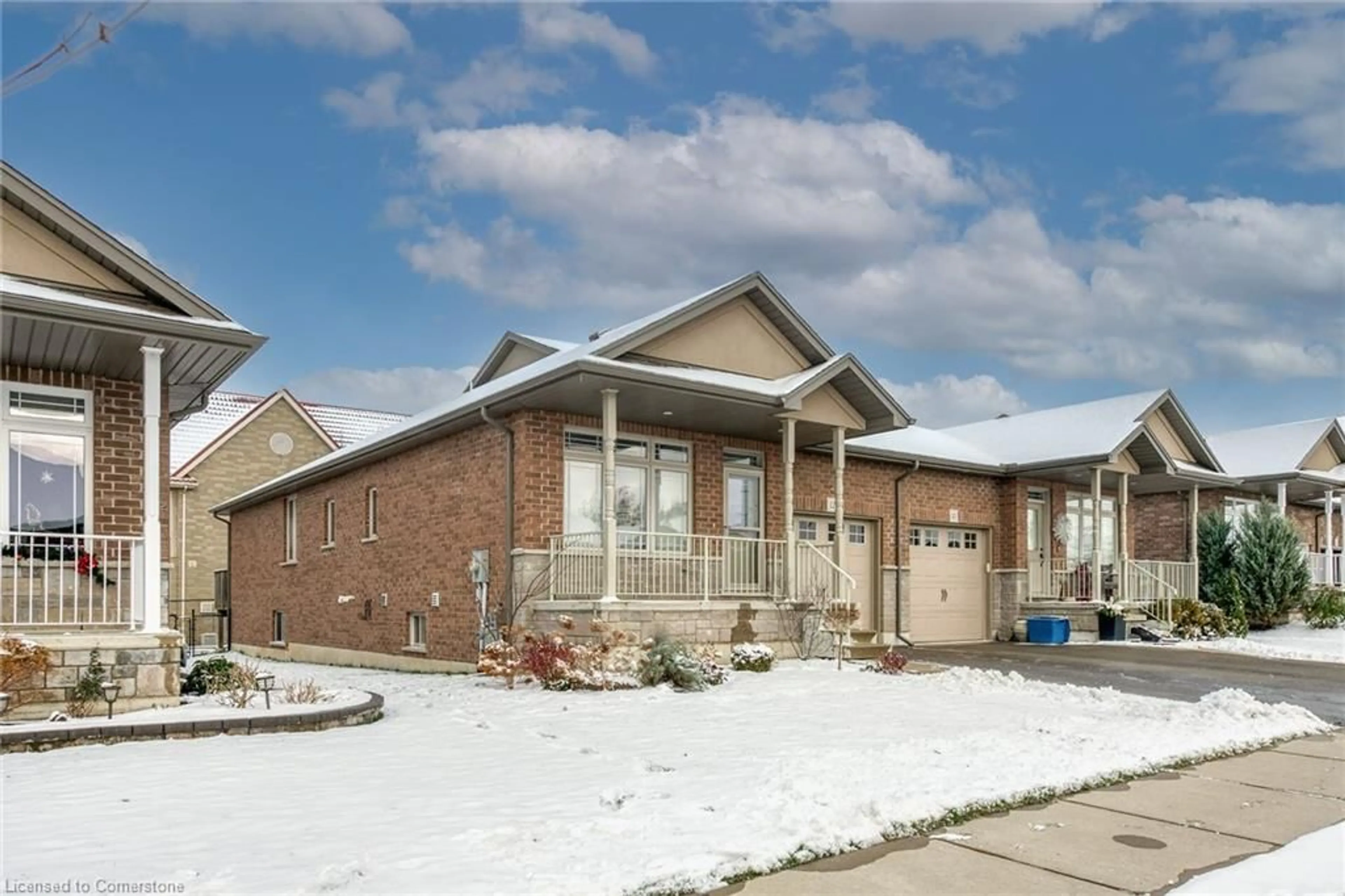 Frontside or backside of a home, the street view for 12 Macneil Crt, Hagersville Ontario N0A 1H0