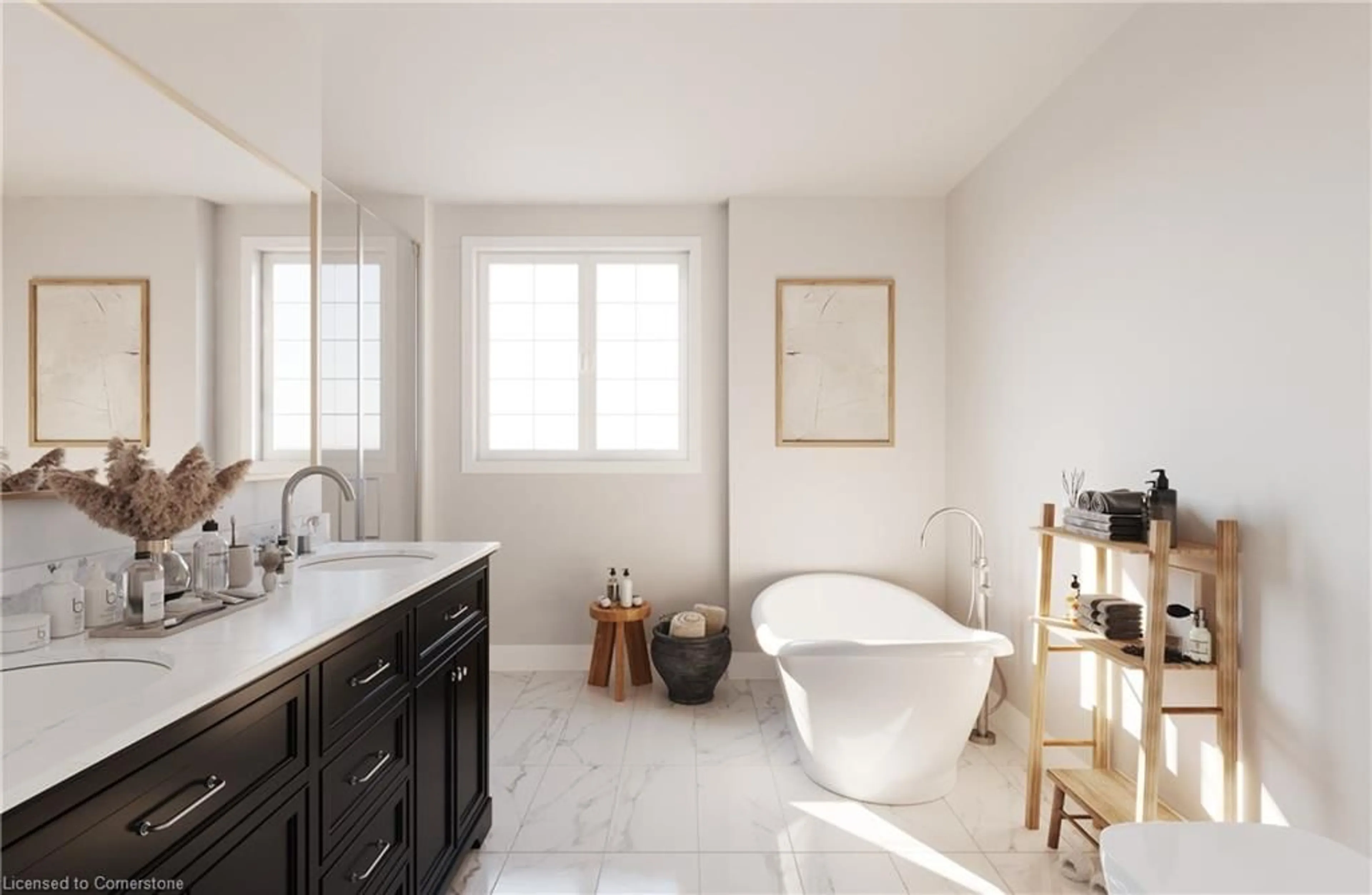 Contemporary bathroom, ceramic floors for LOT 10 Weyburn St, Hamilton Ontario L8N 2Z7