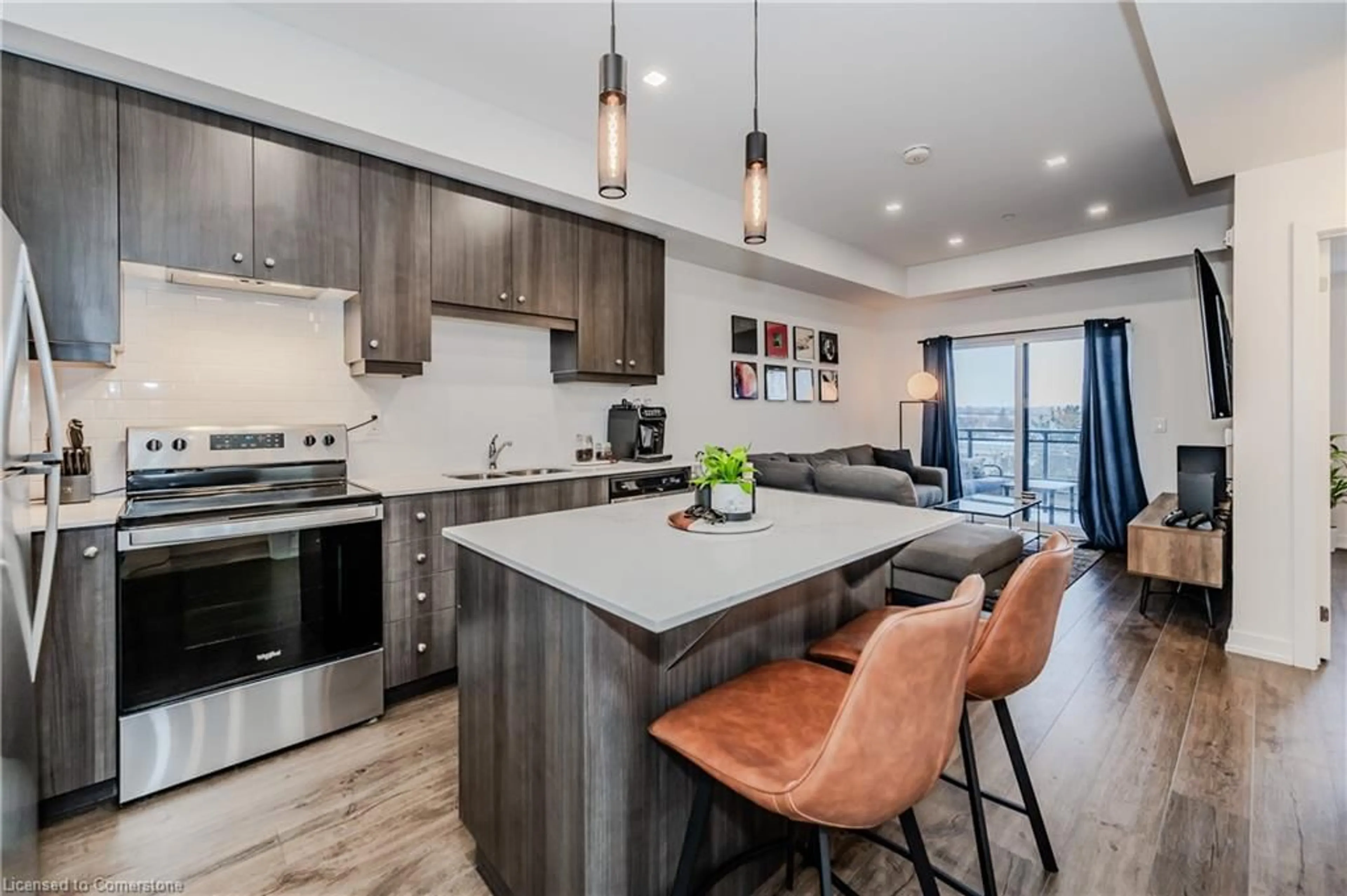 Open concept kitchen for 251 Northfield Dr #418, Waterloo Ontario N2K 3H4