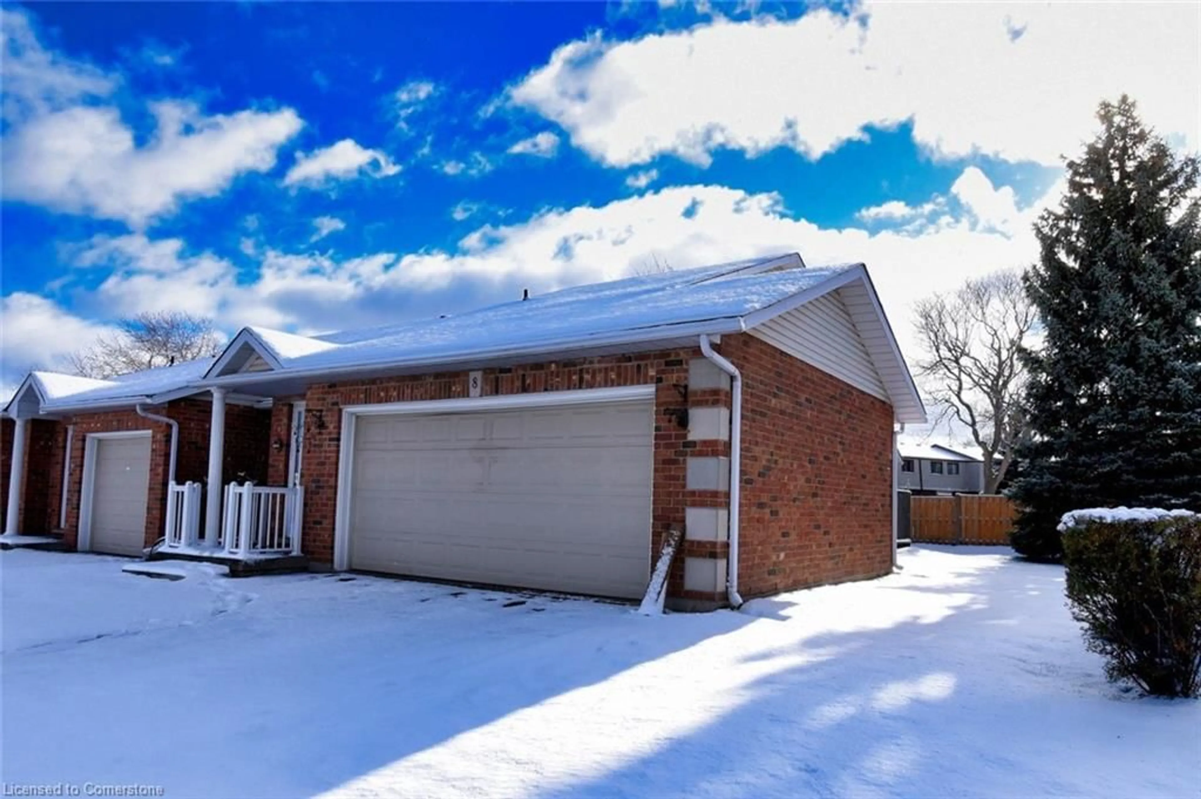 Frontside or backside of a home, the street view for 60 Rice Ave #8, Hamilton Ontario L9C 7S3