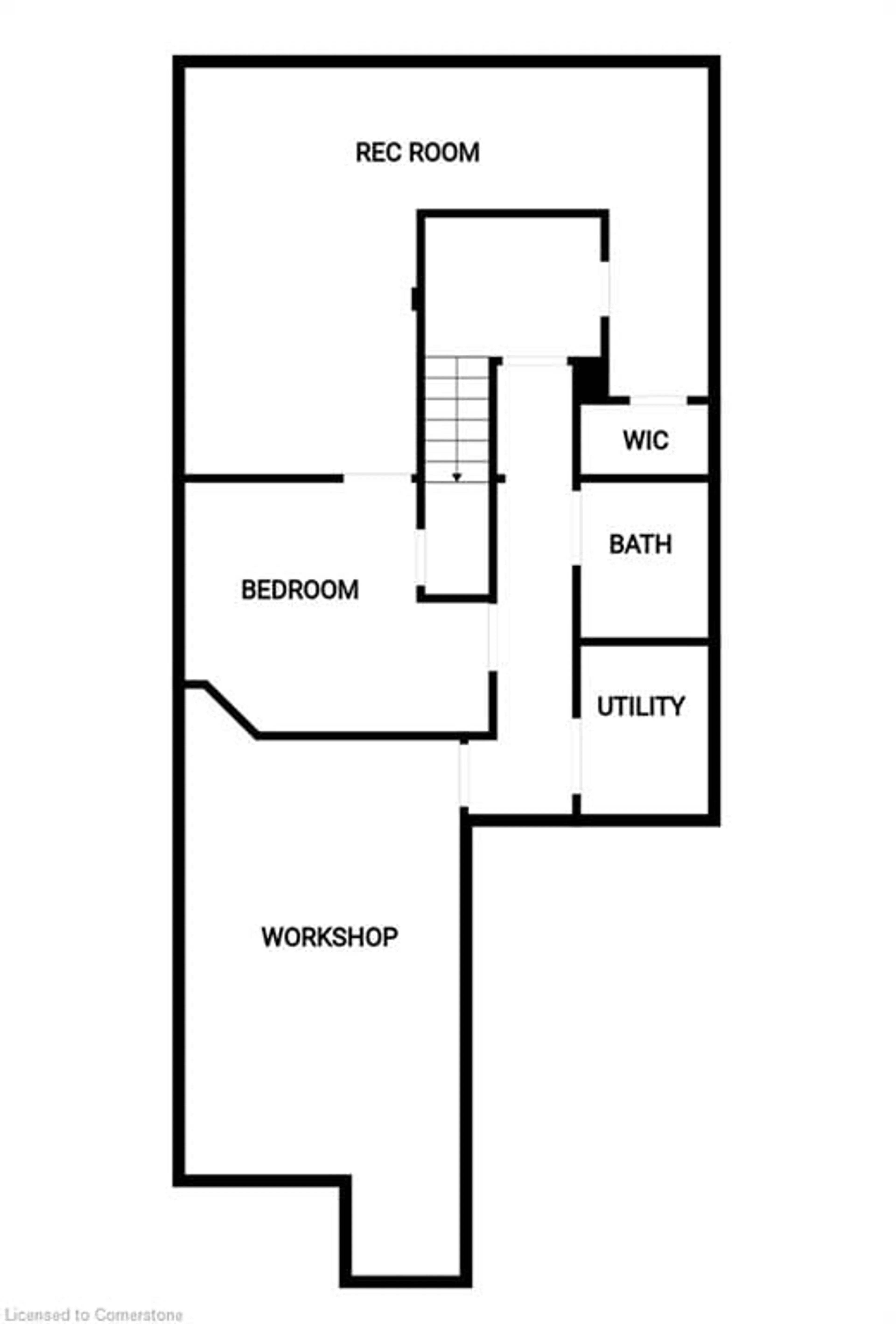 Floor plan for 60 Rice Ave #8, Hamilton Ontario L9C 7S3