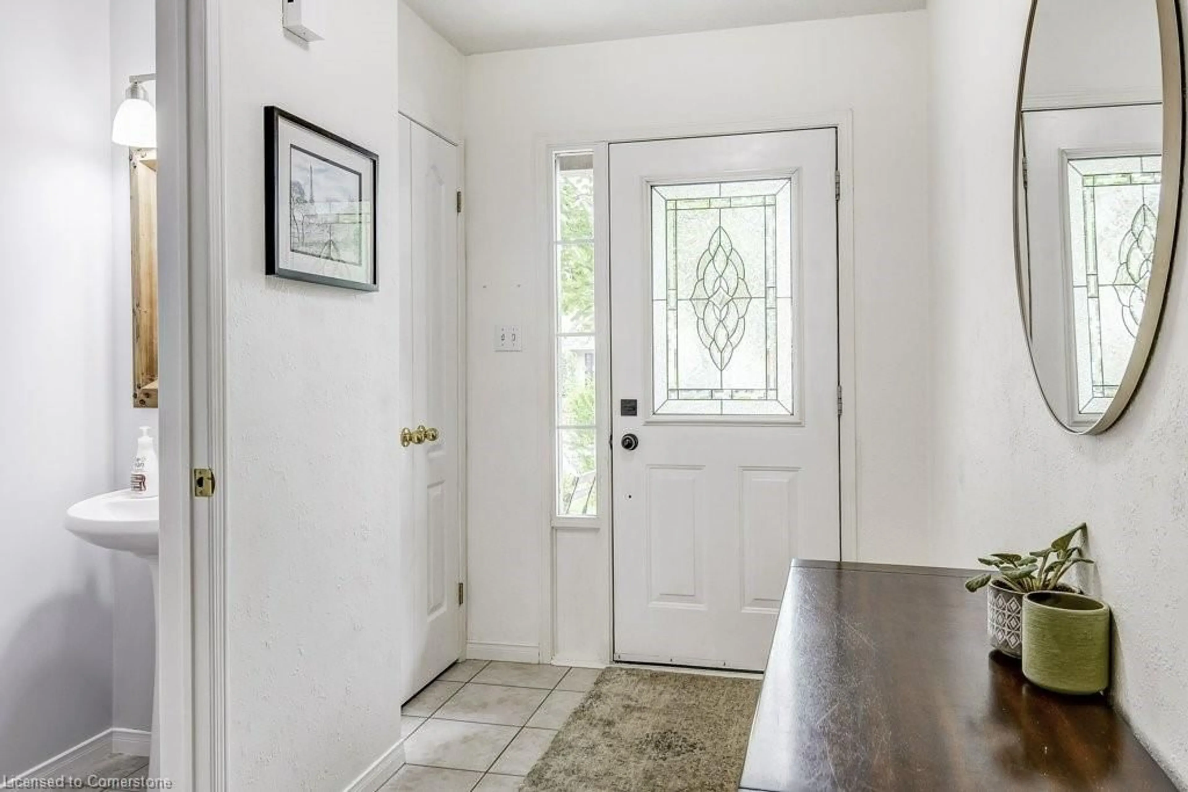 Indoor entryway for 85 Foxborough Dr, Ancaster Ontario L9G 4Y8