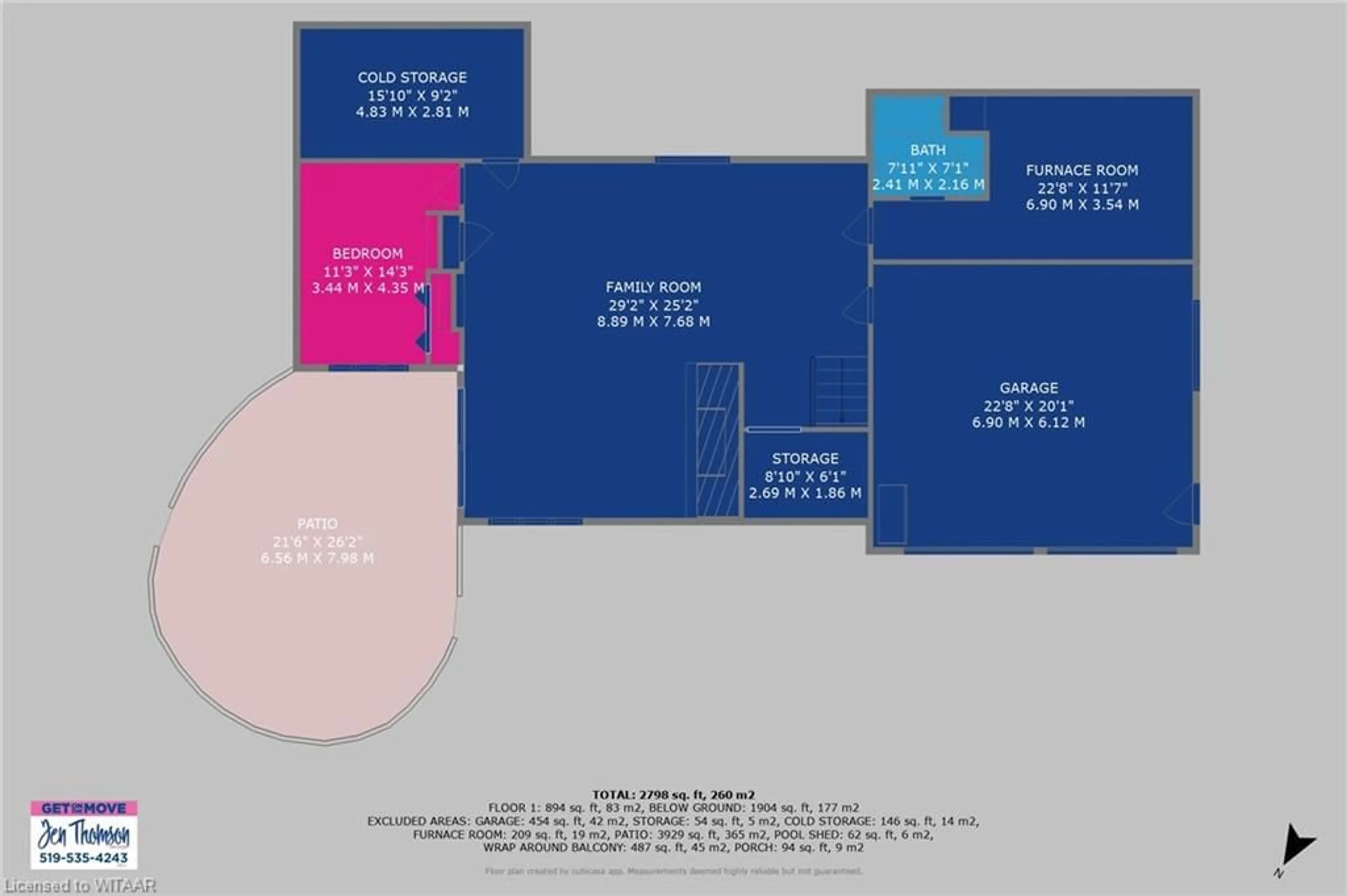 Floor plan for 266132 Maple Dell Rd, Norwich (Twp) Ontario N0J 1P0