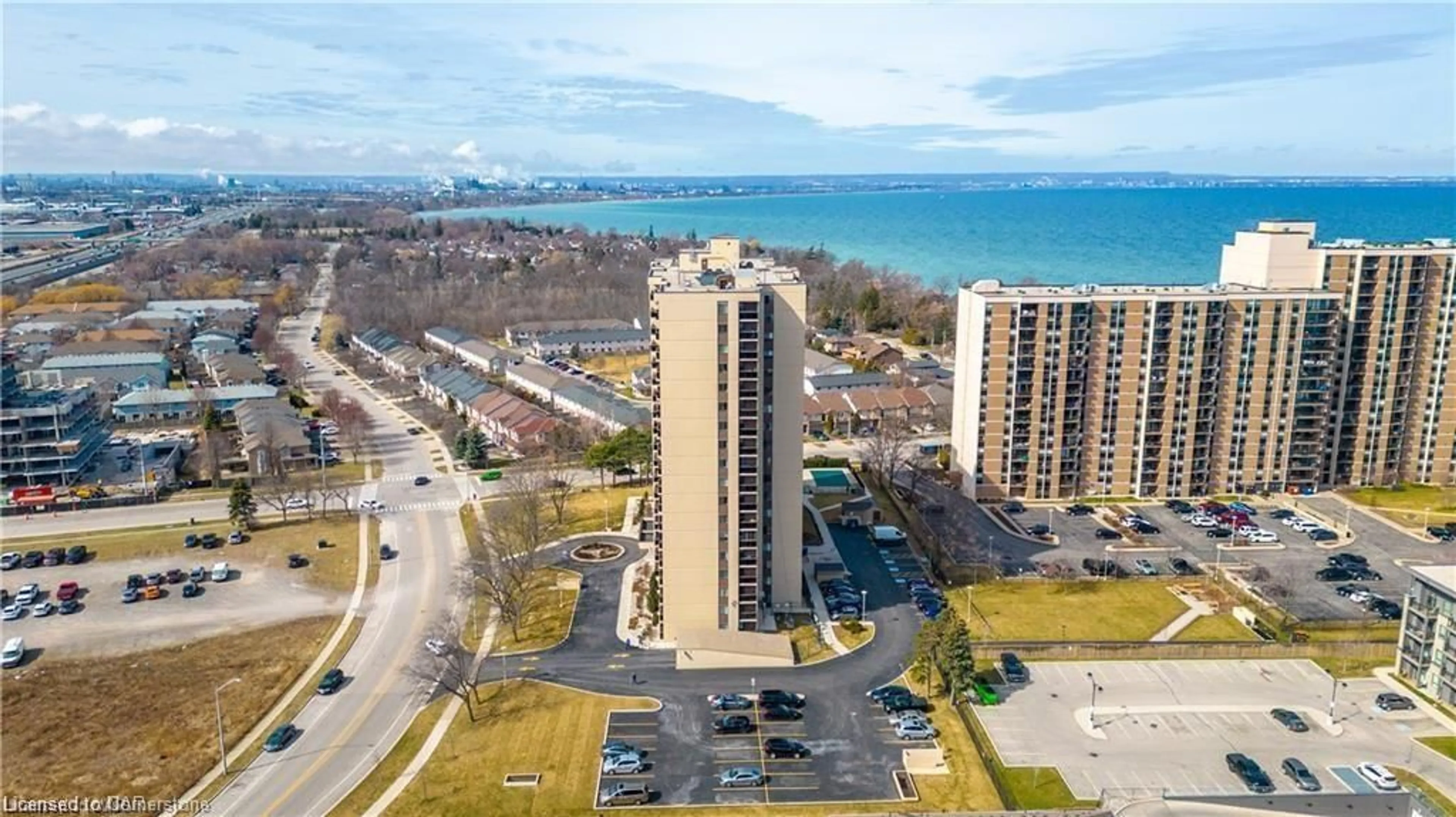 A pic from exterior of the house or condo, lake for 301 Frances Ave #1203, Stoney Creek Ontario L8E 3W6