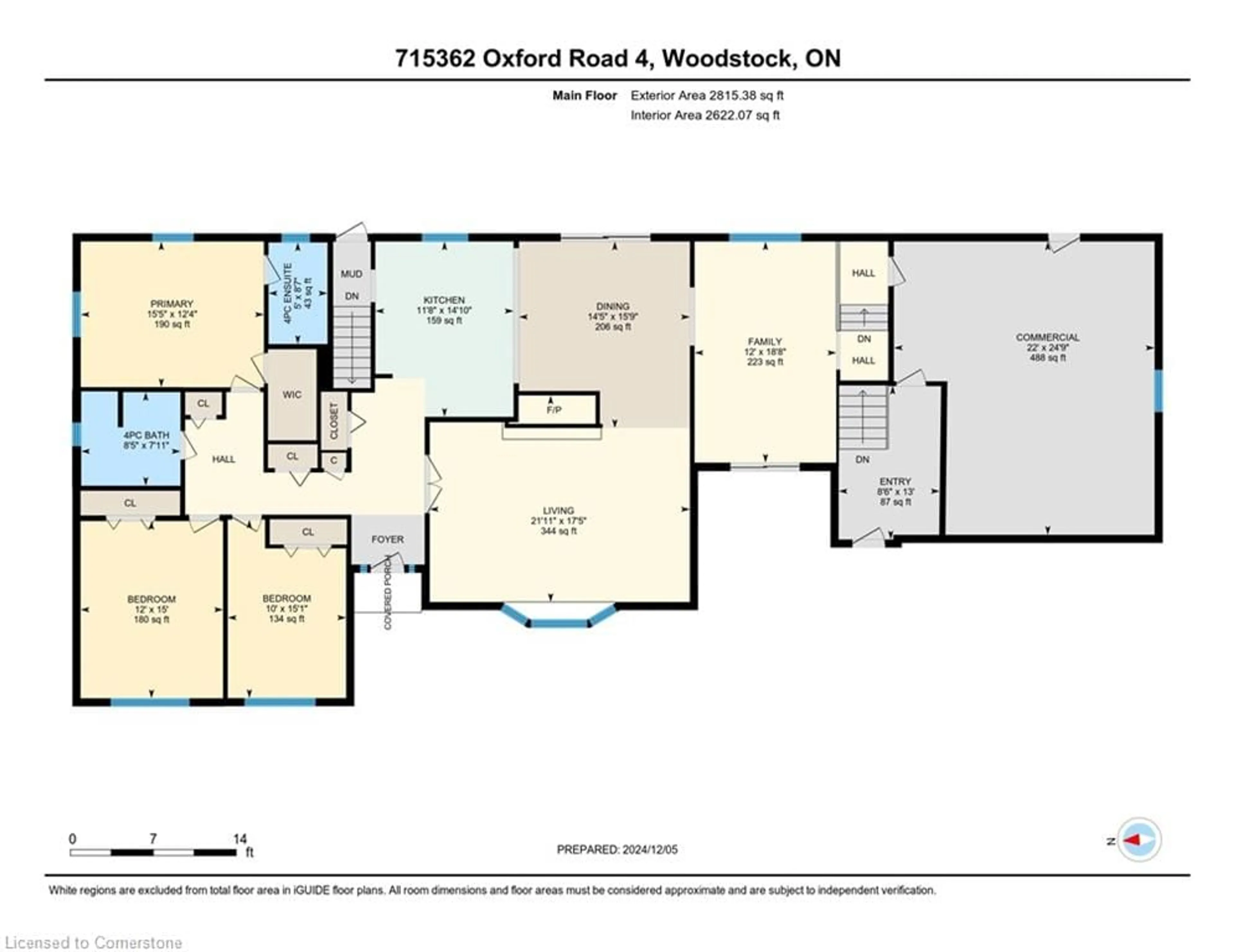 Floor plan for 715362 Oxford Rd 4, Woodstock Ontario N4S 7V9