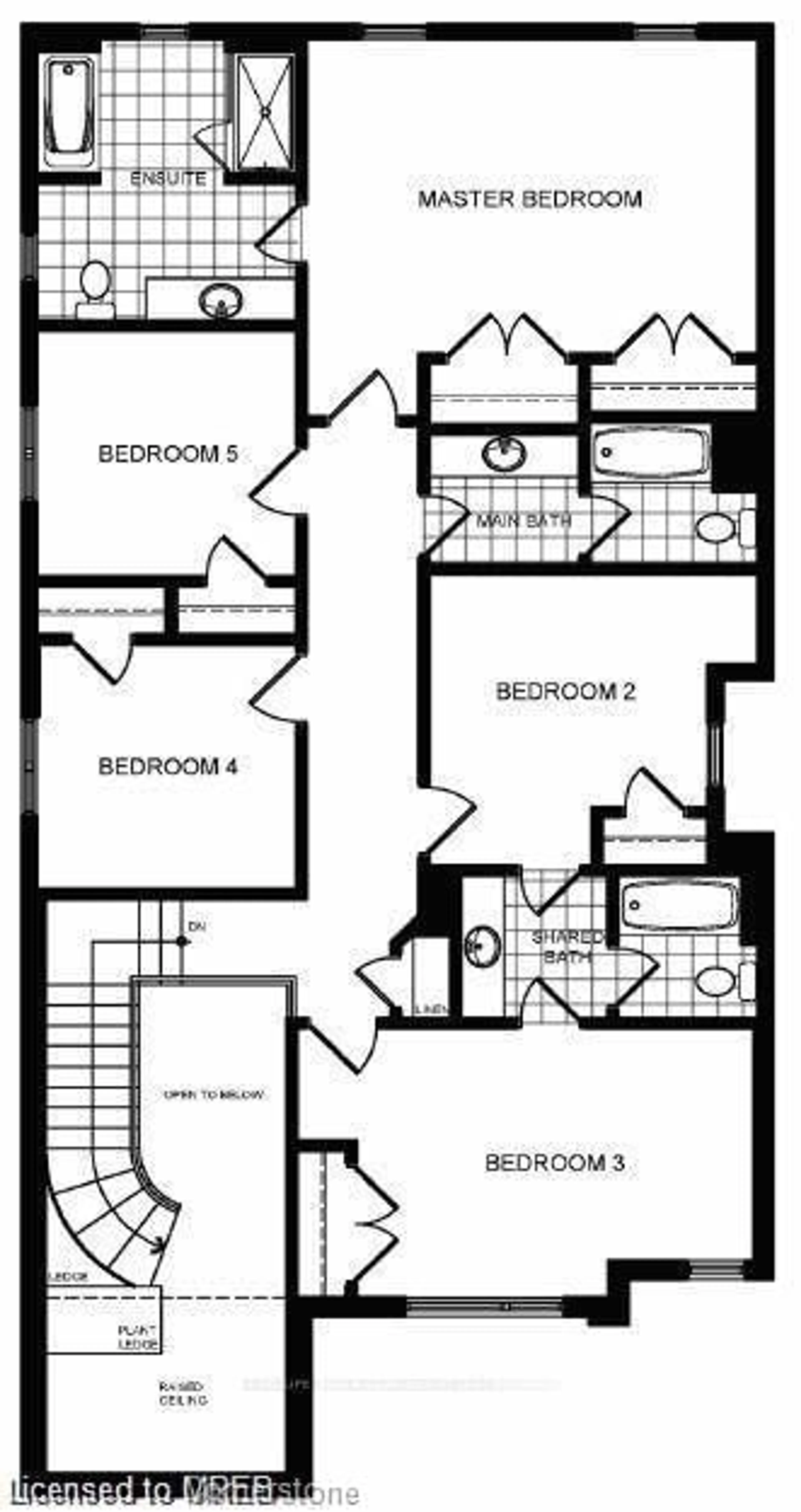 Floor plan for LOT 25 PHASE 3 Mckernan Ave, Brantford Ontario 000 000