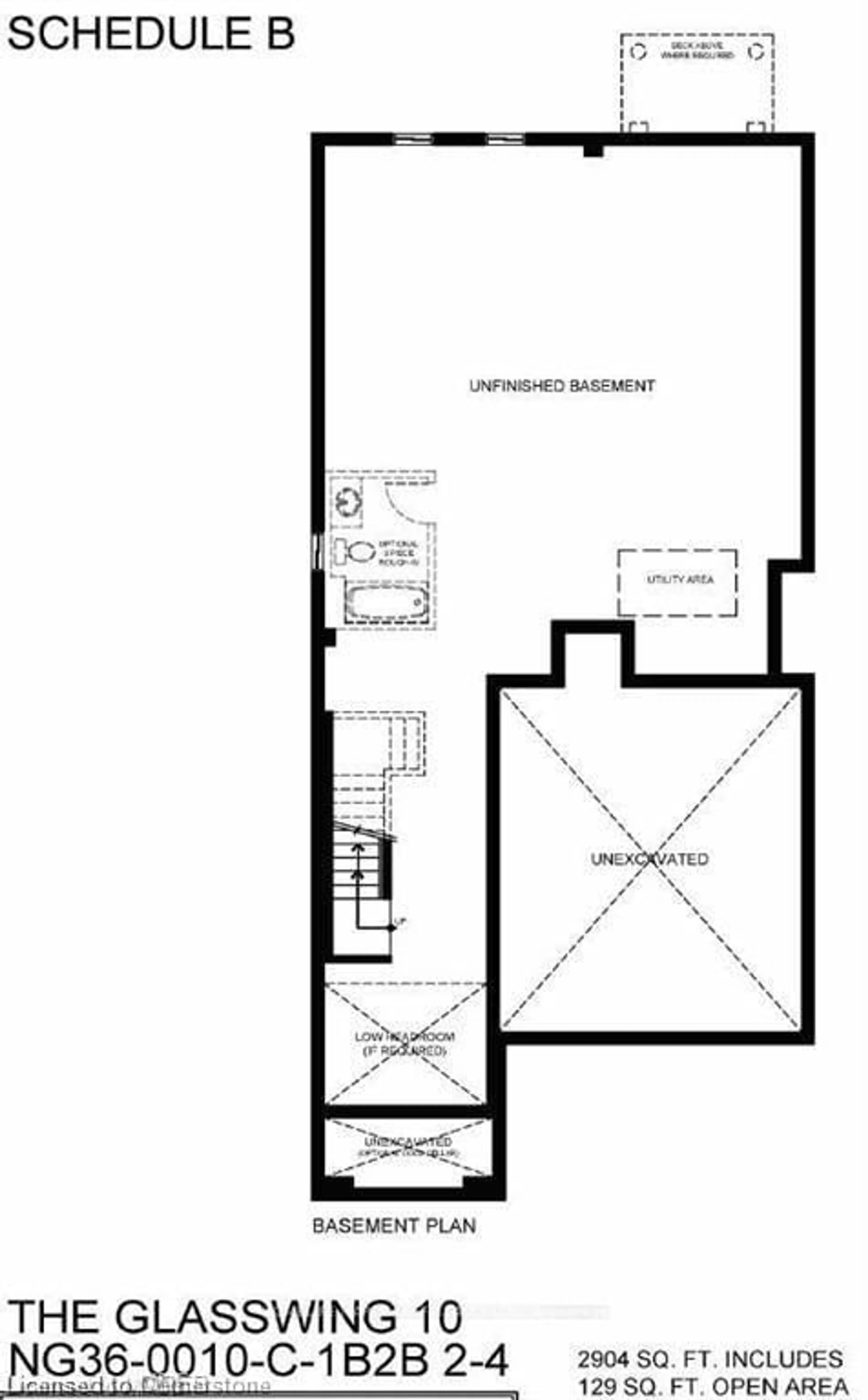 Floor plan for LOT 25 PHASE 3 Mckernan Ave, Brantford Ontario 000 000