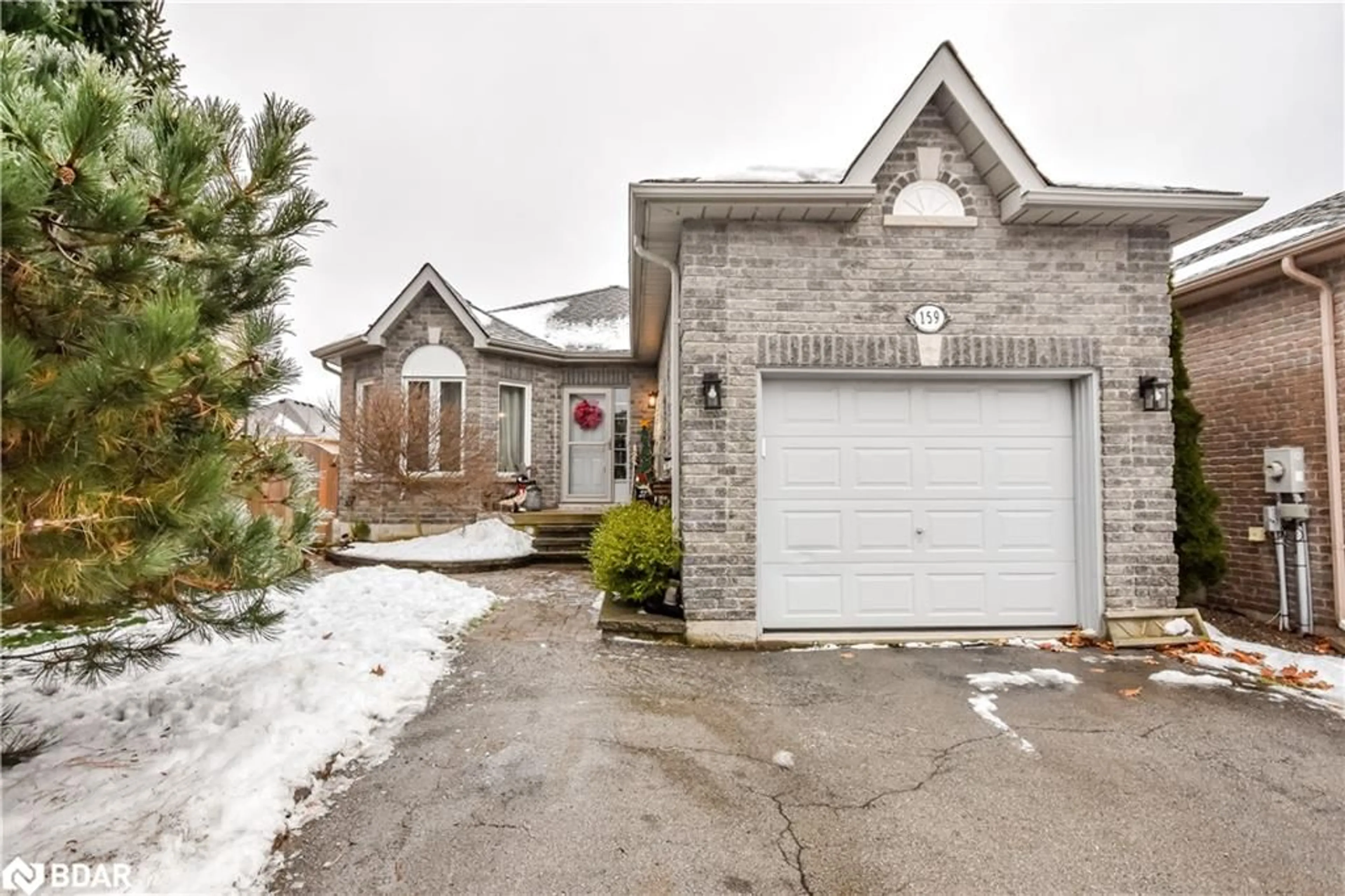 Home with brick exterior material, street for 159 Birkhall Pl, Barrie Ontario L4N 0K7