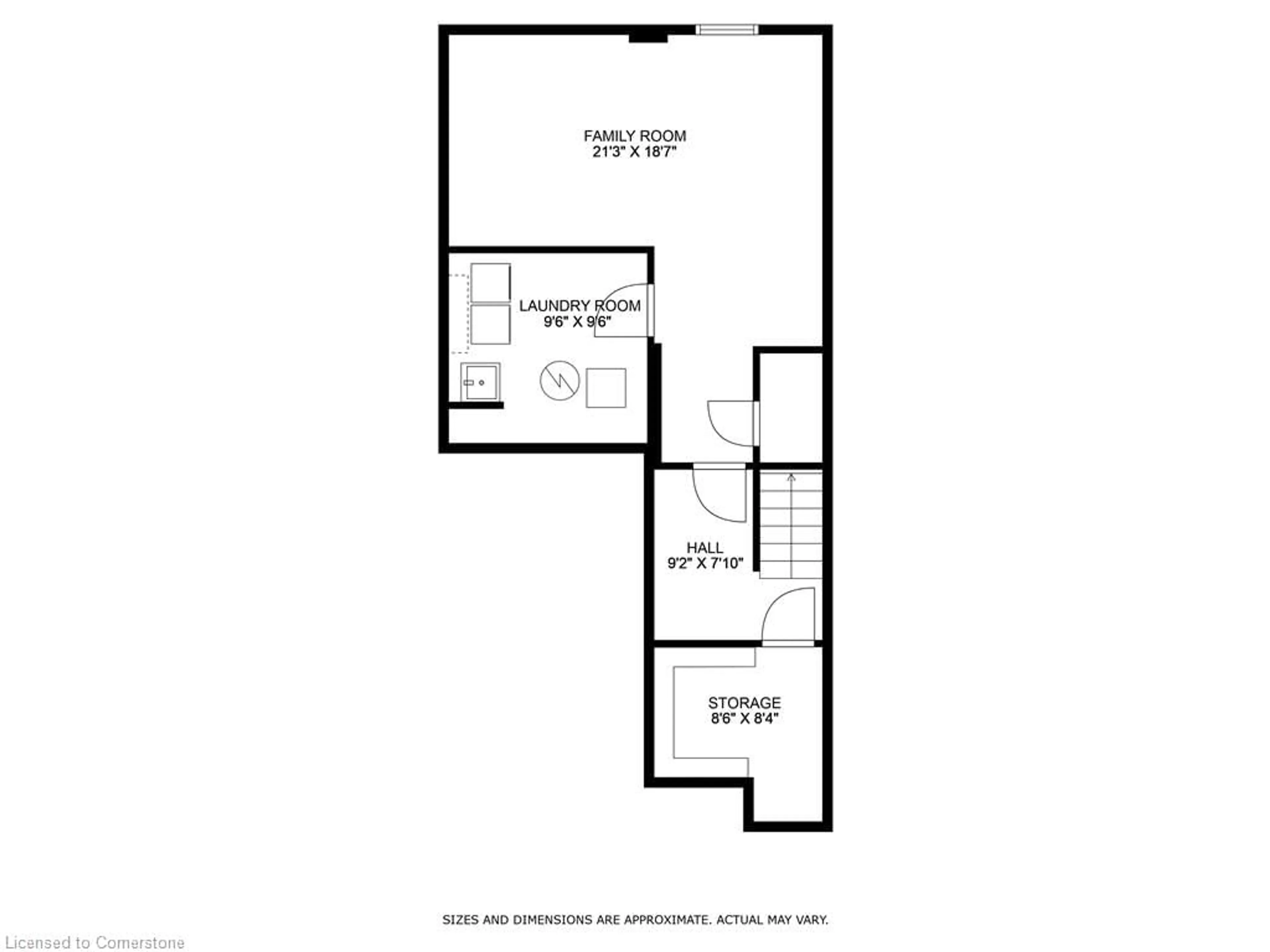 Floor plan for 31 Moss Blvd #17, Dundas Ontario L9H 7A6