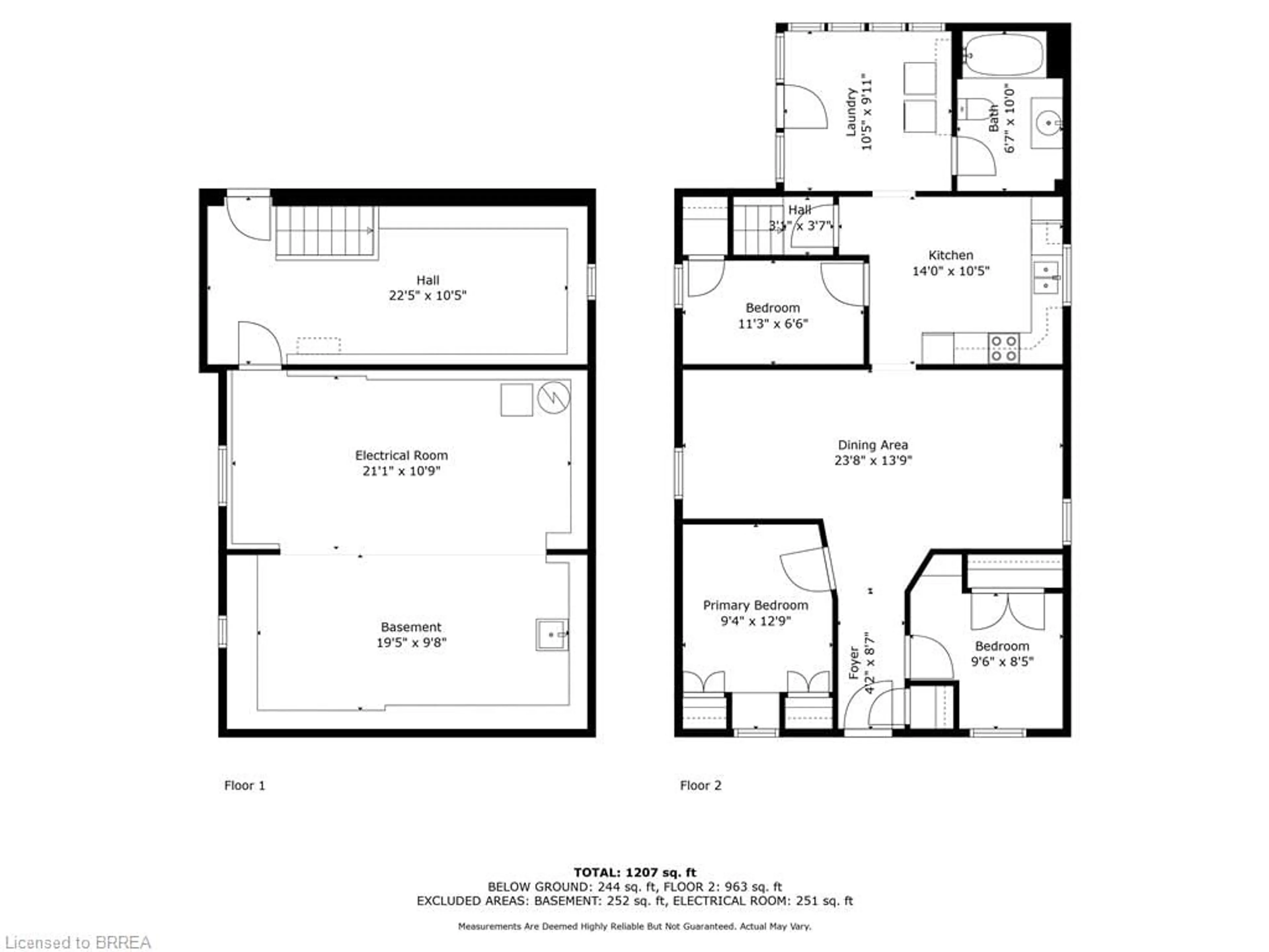 Floor plan for 12 Emilie St, Brantford Ontario N3S 1S4