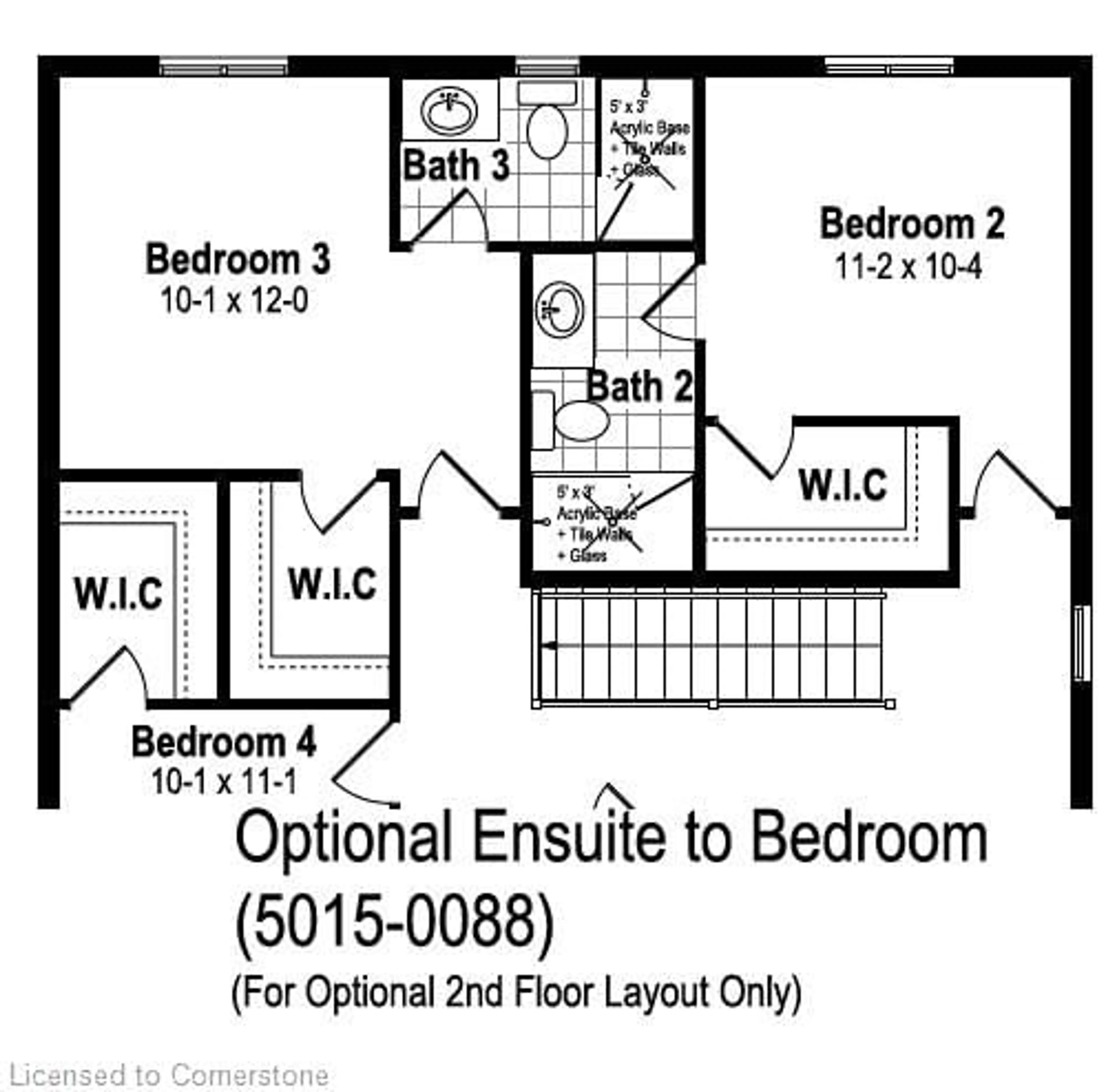 Floor plan for 117 Shaded Creek Dr #Lot 0021, Kitchener Ontario N2P 0K7