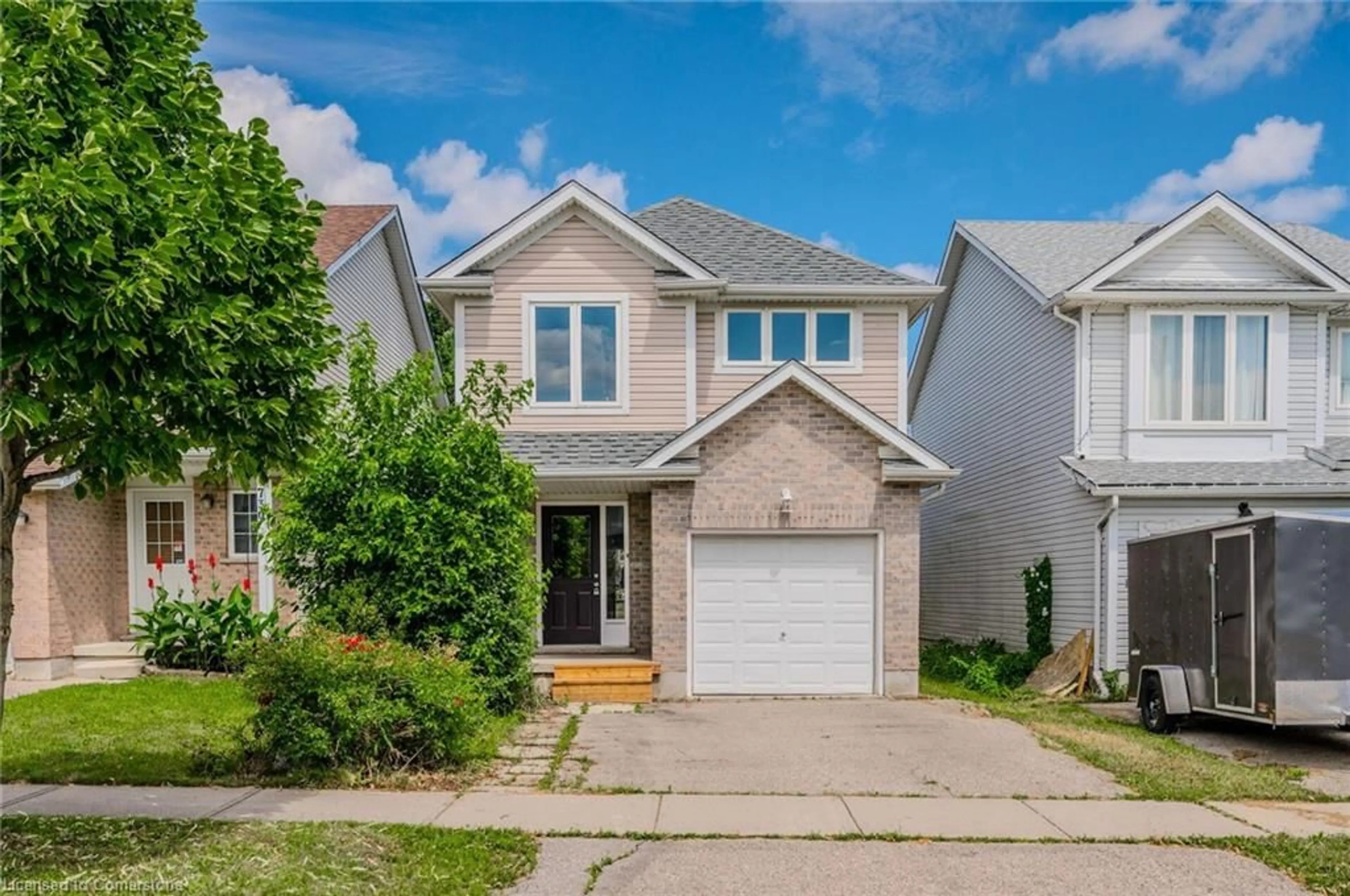 Home with brick exterior material, street for 732 Angler Way, Waterloo Ontario N2K 4L6