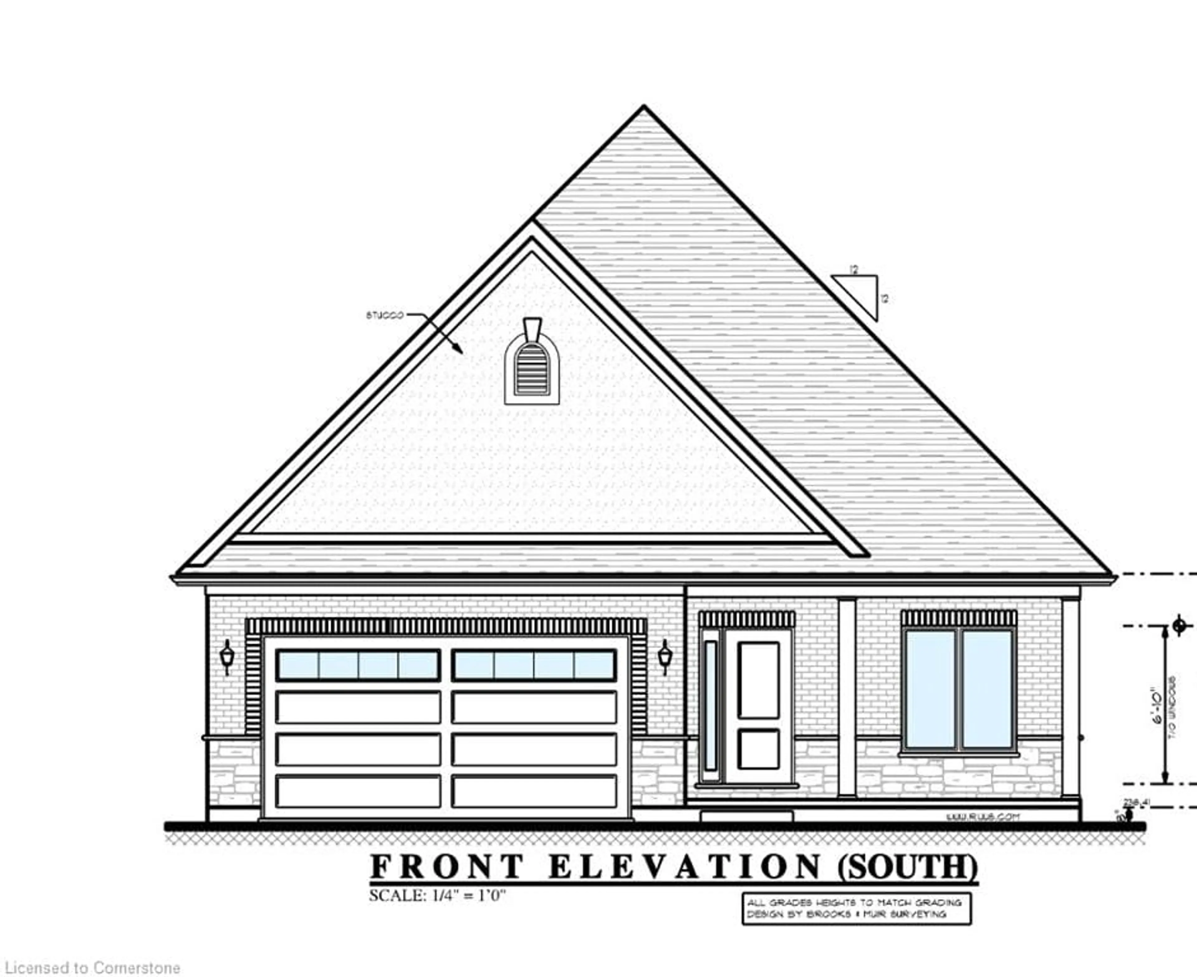 Frontside or backside of a home, cottage for 92 St Michaels St, Delhi Ontario N4B 0A3