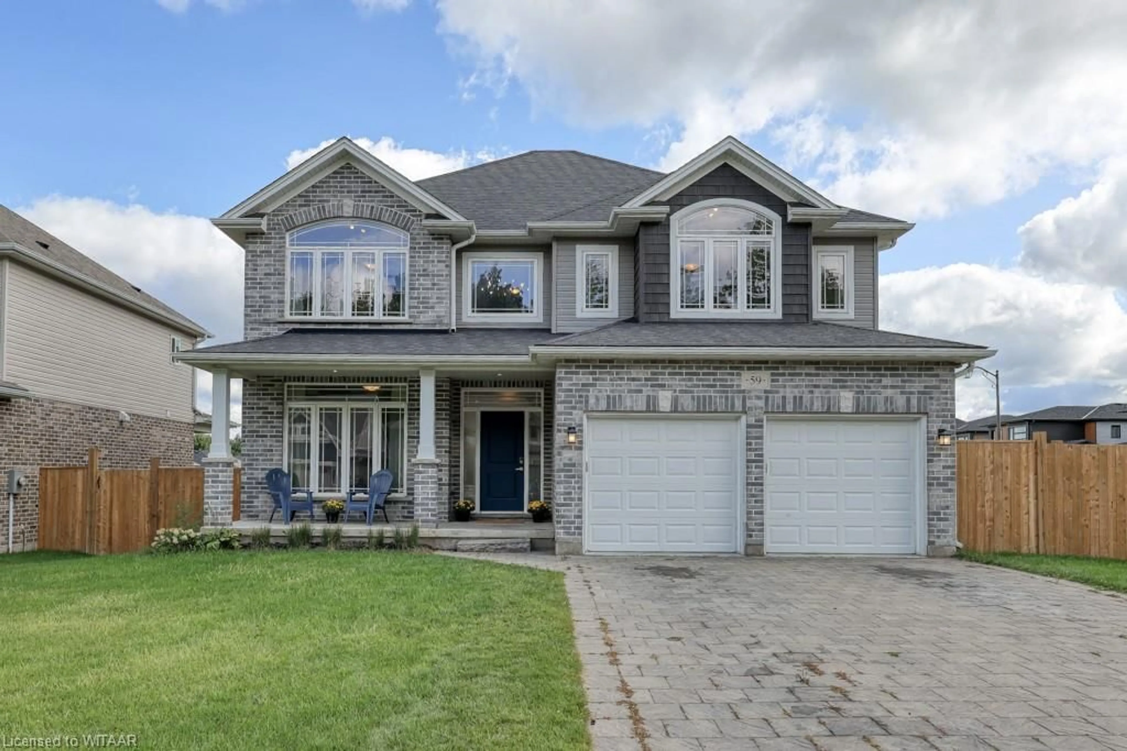 Home with brick exterior material, street for 59 Hollingshead Rd, Ingersoll Ontario N5C 0C6