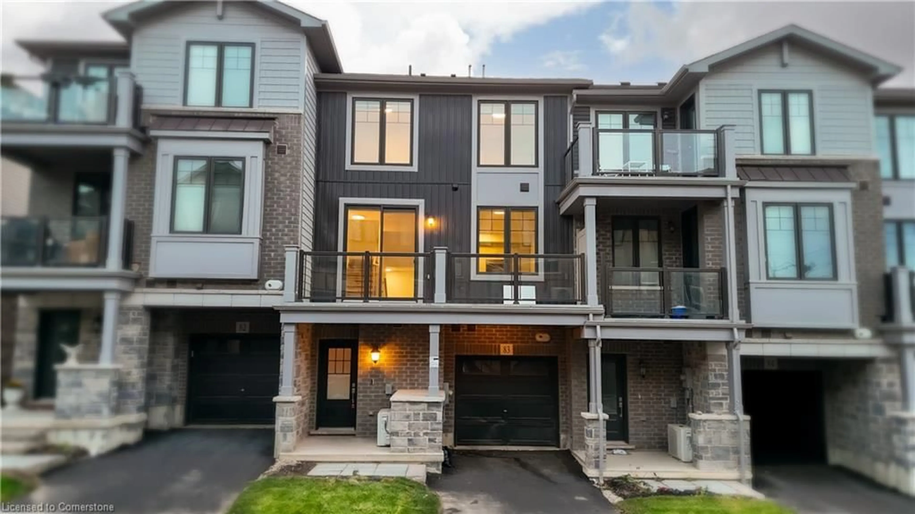 Home with brick exterior material, street for 10 Birmingham Dr #83, Cambridge Ontario N1R 0C6