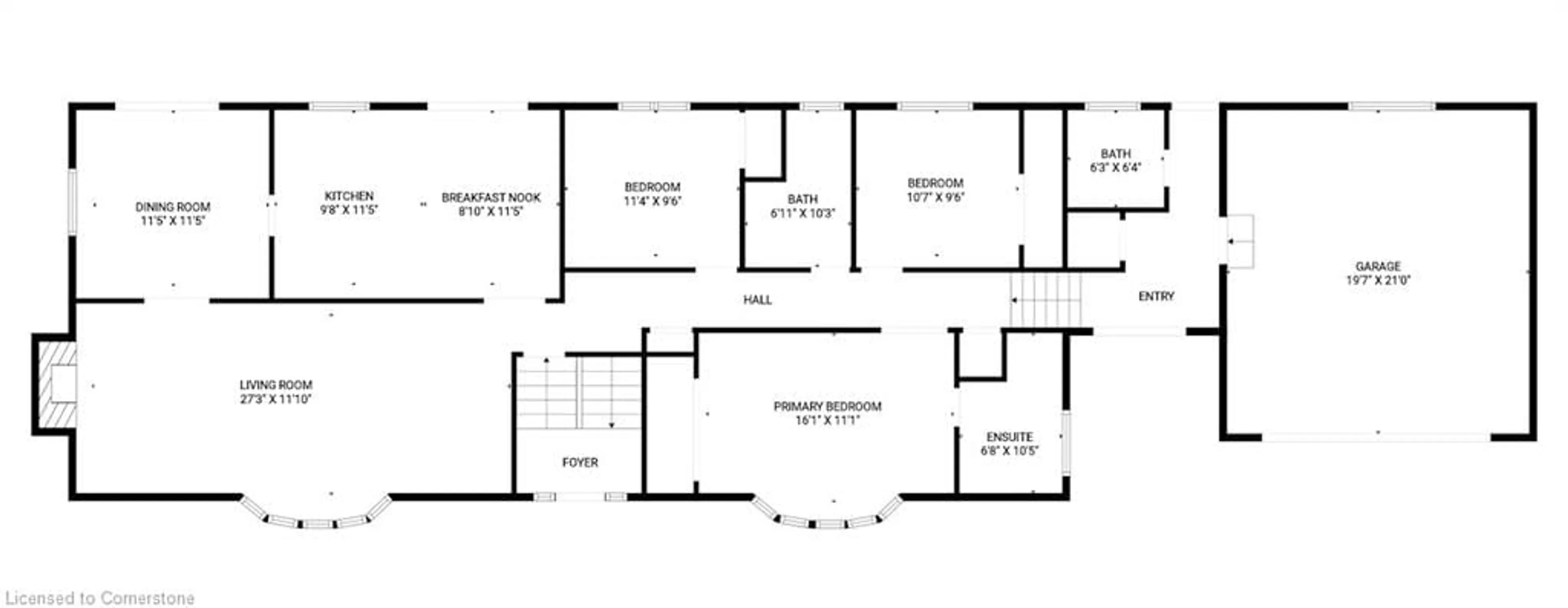 Floor plan for 24 Harbinger Dr, Stoney Creek Ontario L8J 2W8