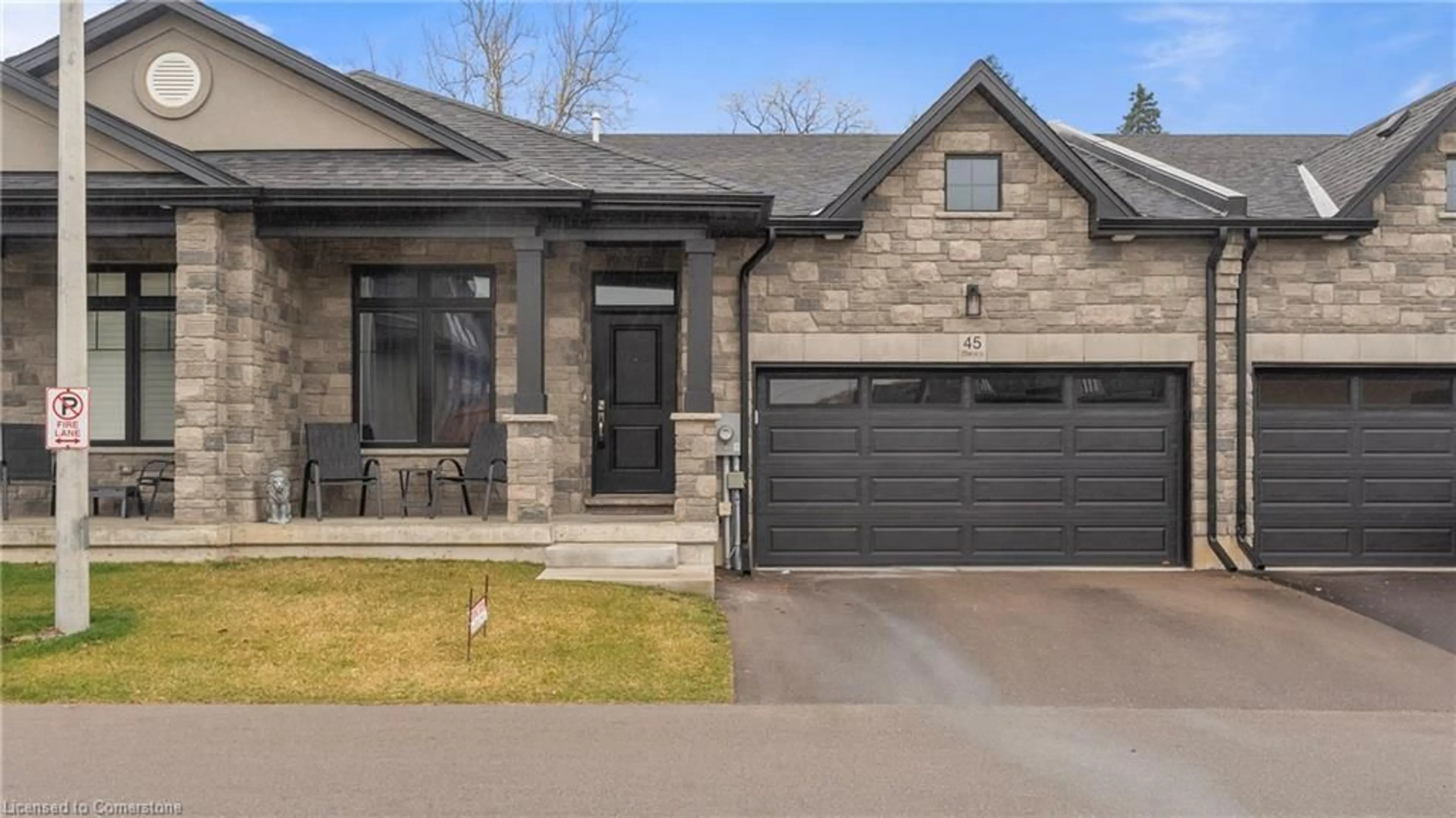 Home with brick exterior material, street for 45 Cranberry Cres, Simcoe Ontario N3Y 0G5