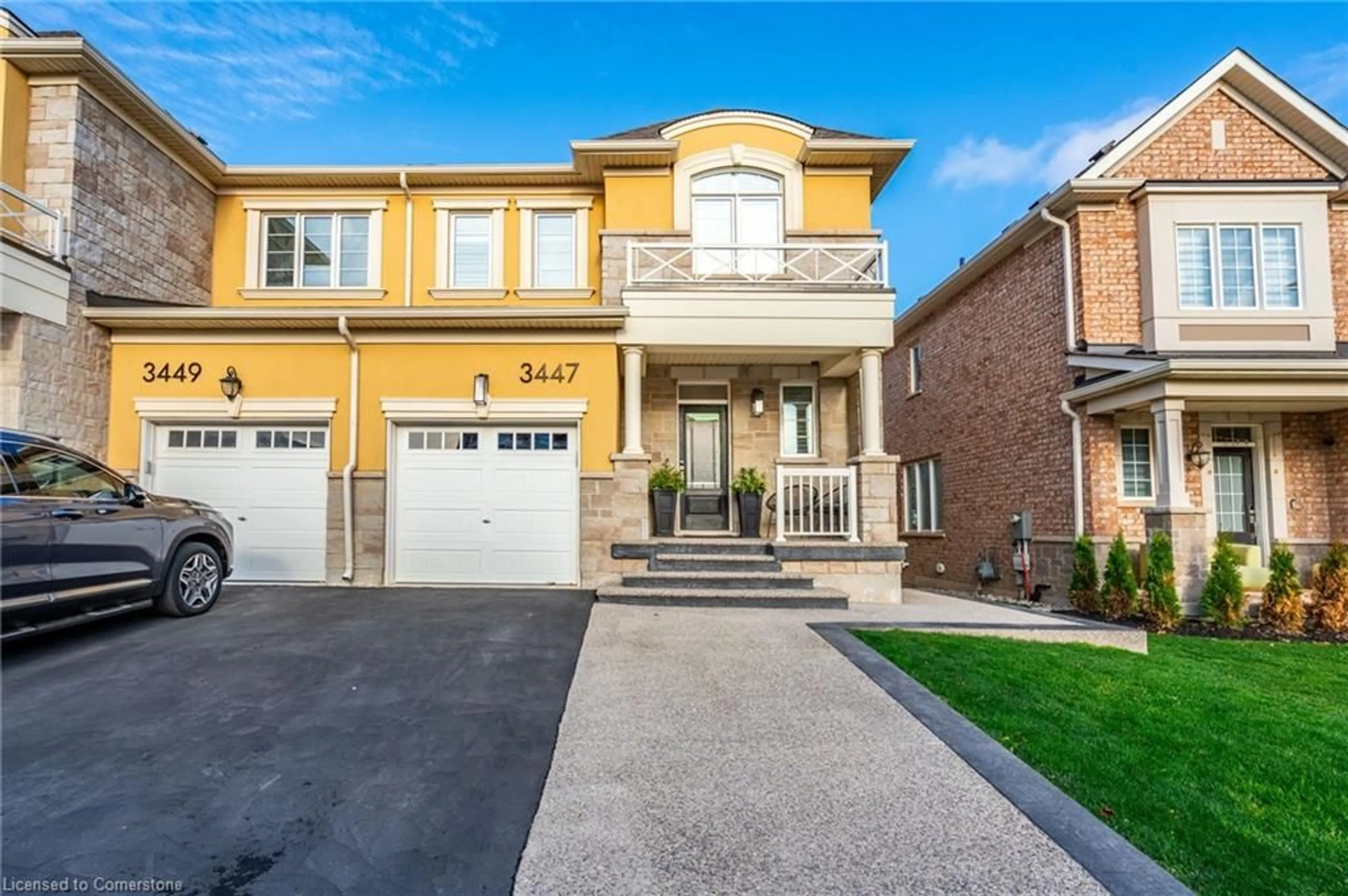 Home with brick exterior material, street for 3447 Eternity Way, Oakville Ontario L6H 0Y2