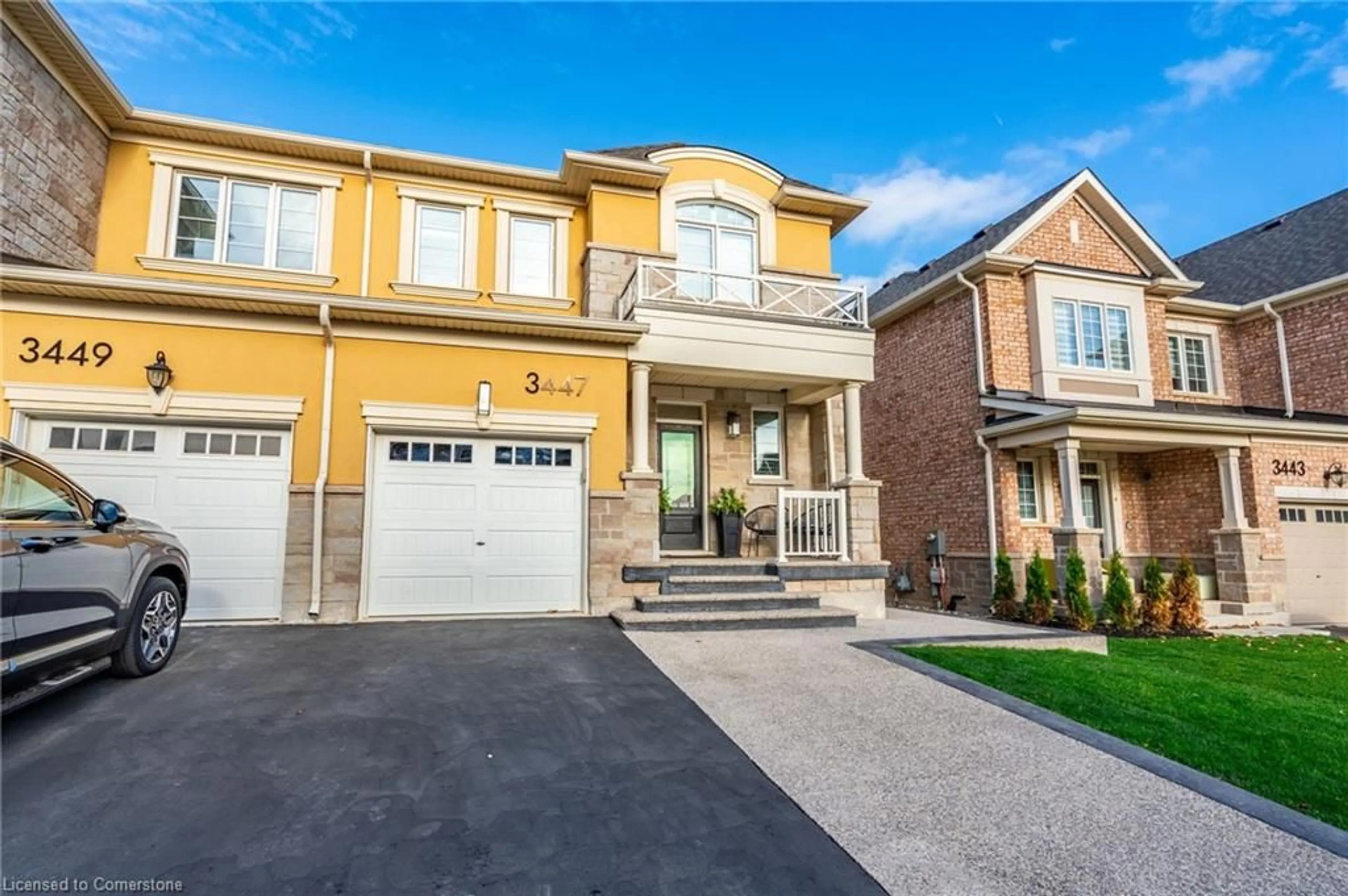 Home with brick exterior material, street for 3447 Eternity Way, Oakville Ontario L6H 0Y2