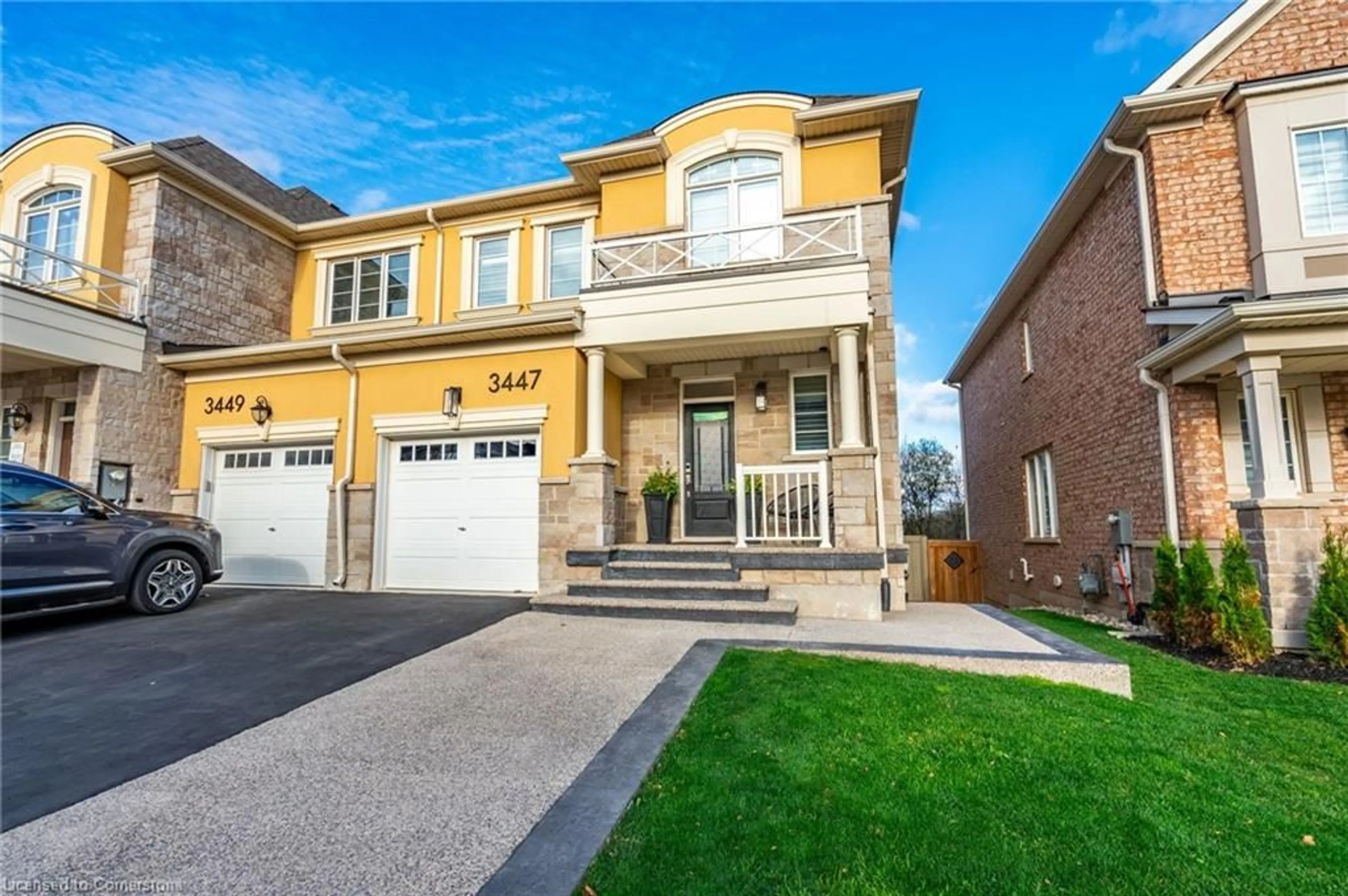 Home with brick exterior material, street for 3447 Eternity Way, Oakville Ontario L6H 0Y2