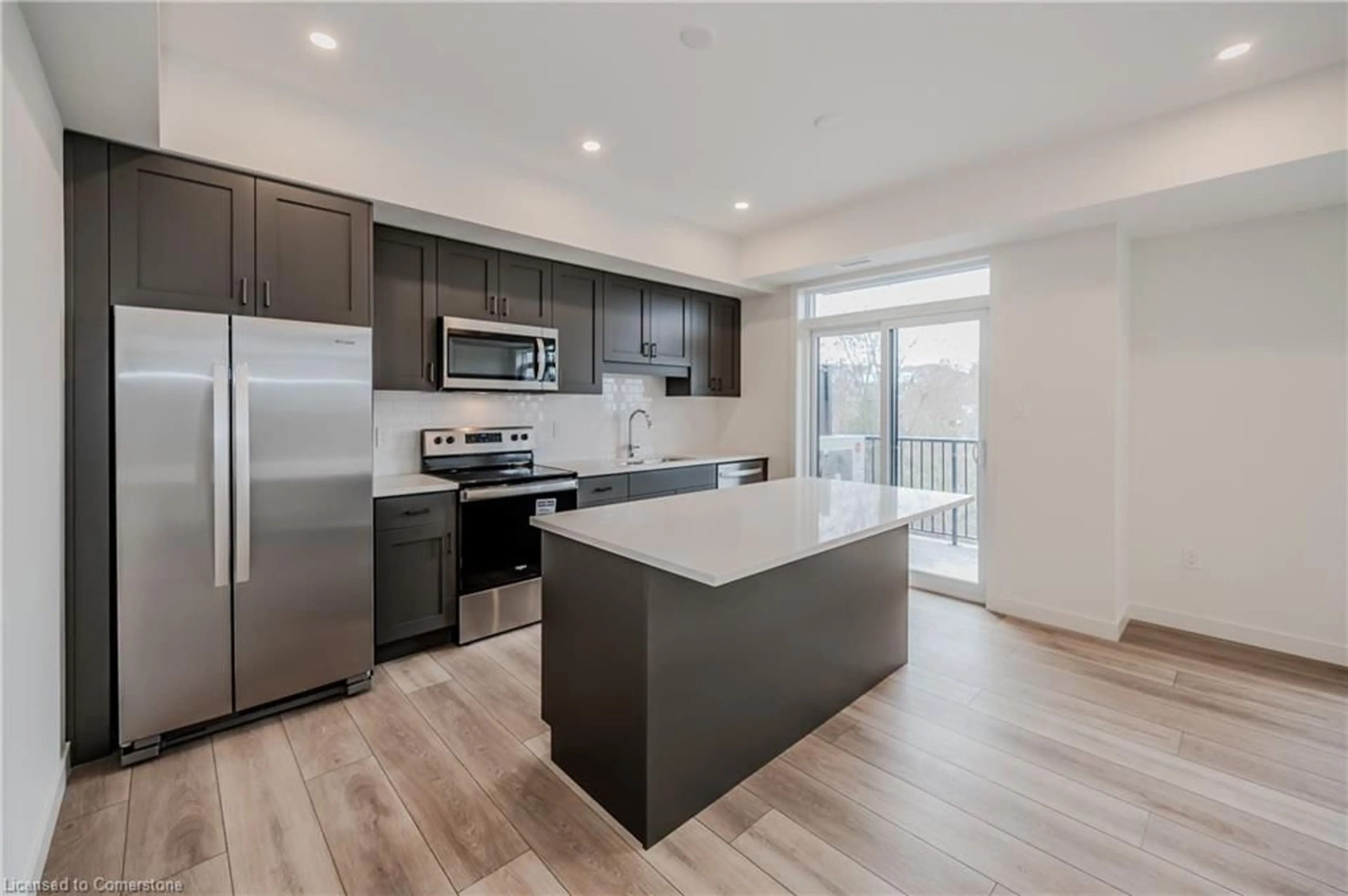 Open concept kitchen, unknown for 405 Myers Rd #D73, Cambridge Ontario N1R 6X7