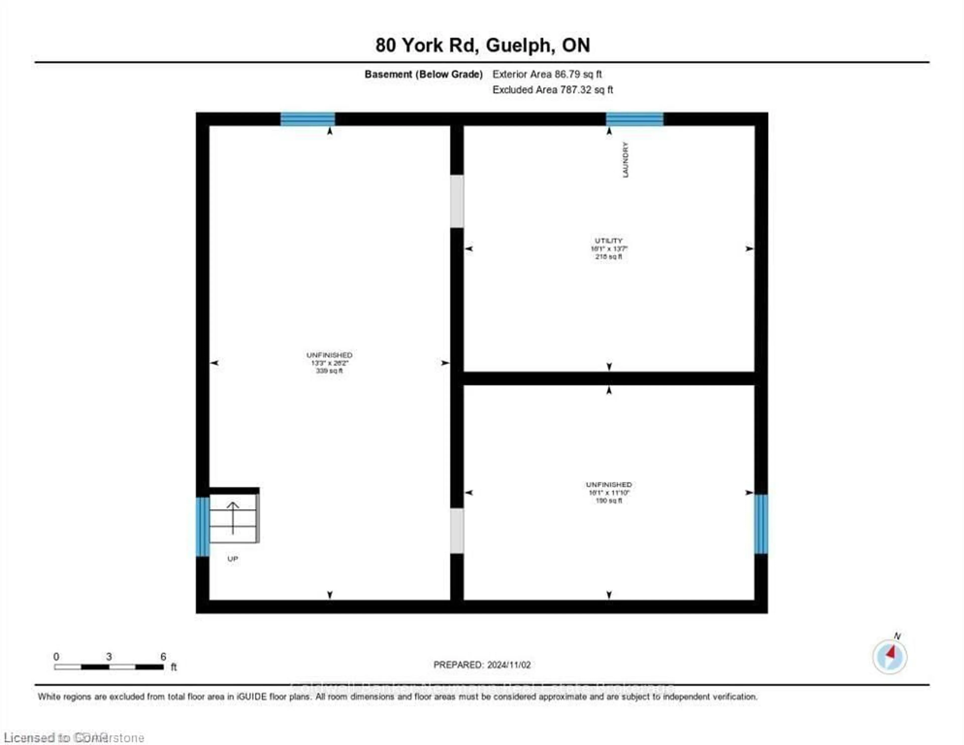 Floor plan for 80 York Rd, Guelph Ontario N1E 3E6