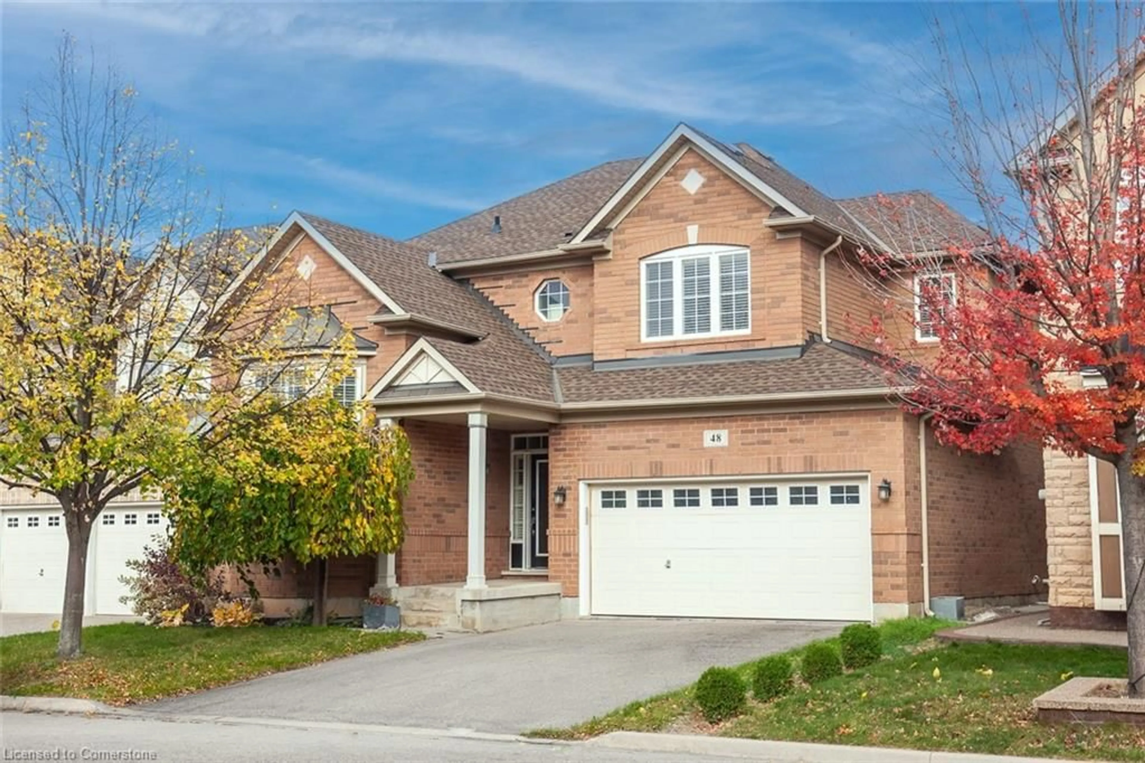 Home with brick exterior material, street for 48 Kingston Rd, Stoney Creek Ontario L8E 0E1