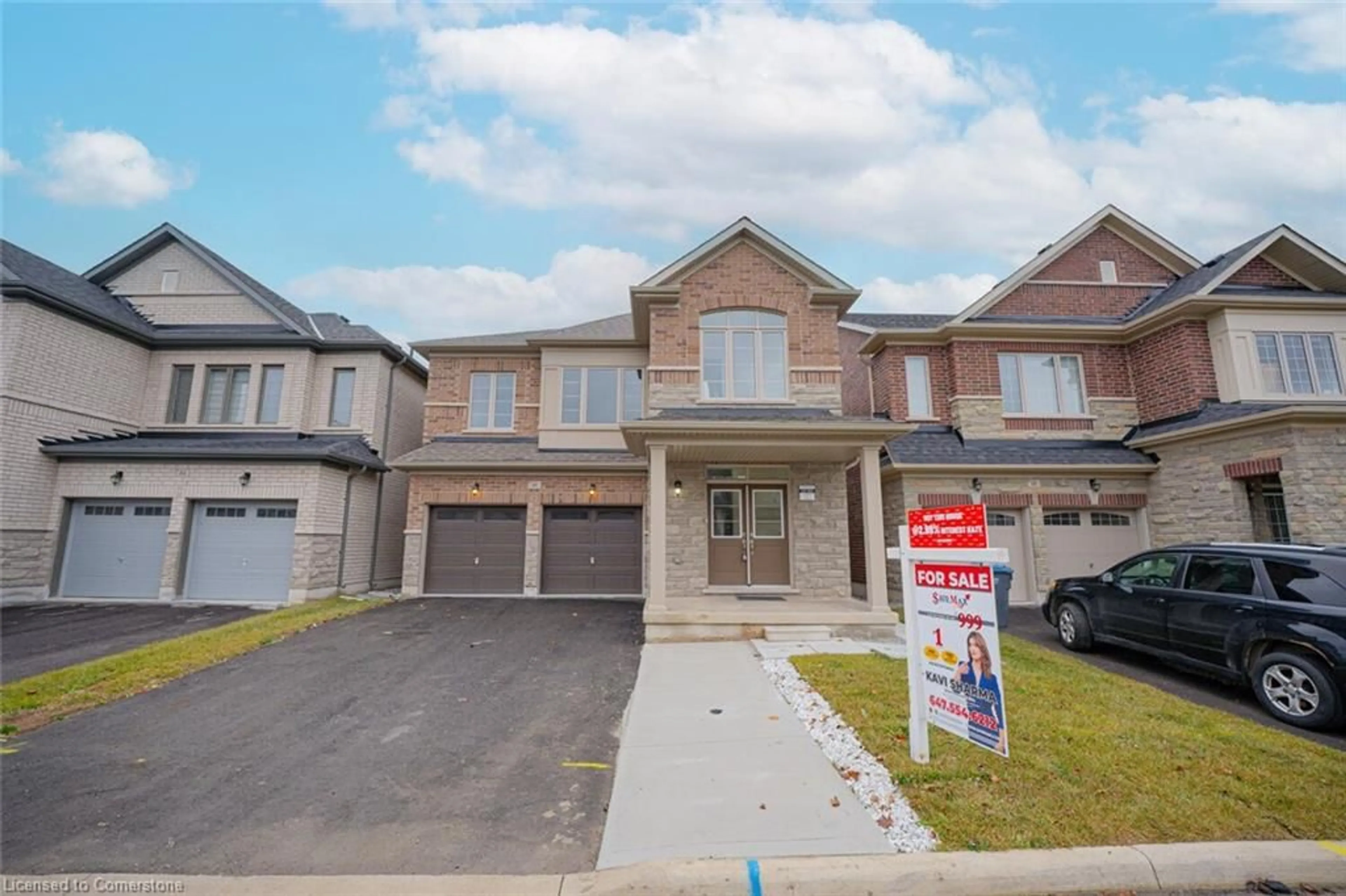 Home with brick exterior material, street for 46 Eastman Dr, Brampton Ontario L6X 5S5