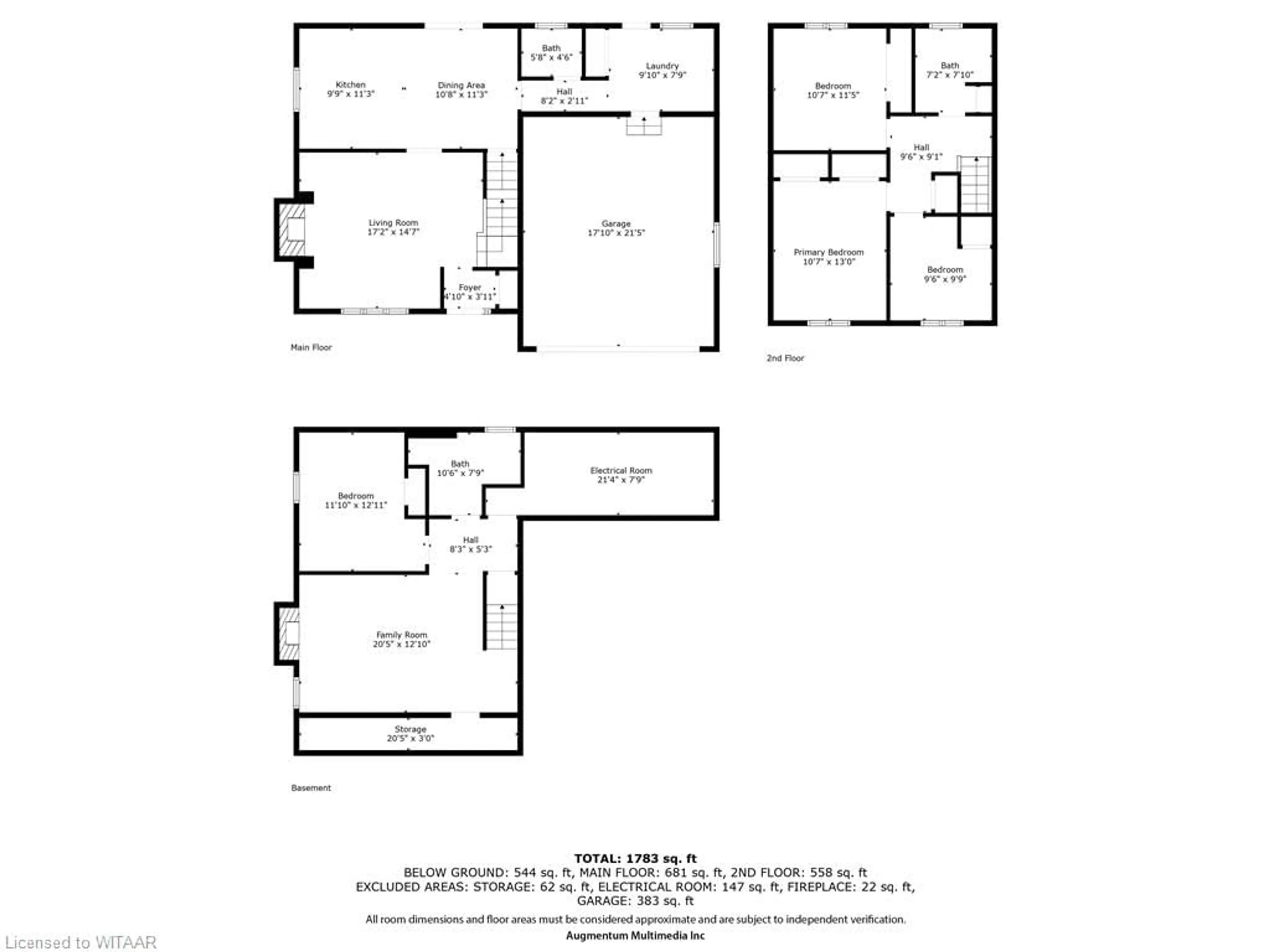 Floor plan for 14 North Court St, Norwich Ontario N0J 1P0