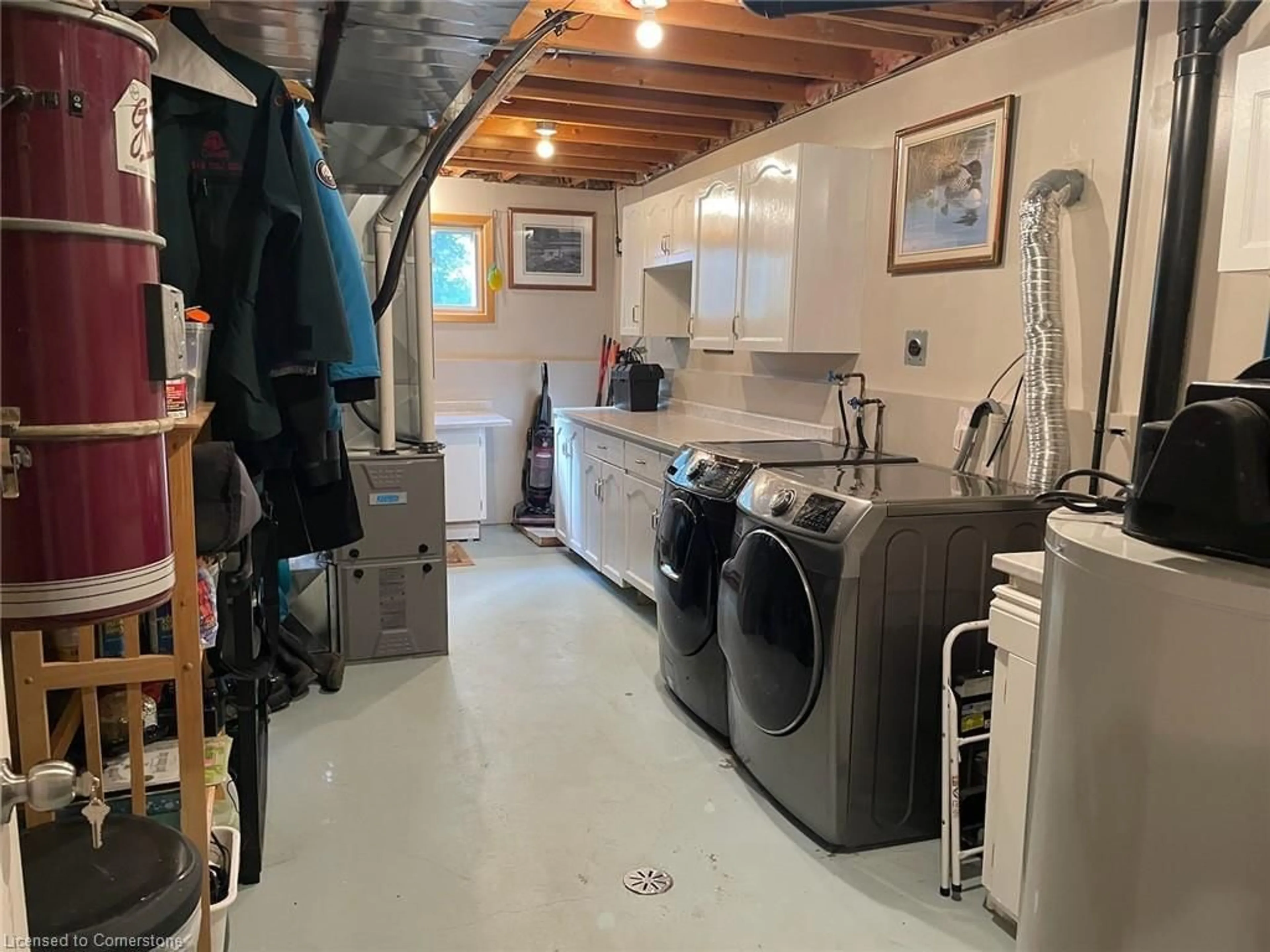 Kitchen with laundary machines, unknown for 439 Mooney Cres, Orillia Ontario L3V 6R5