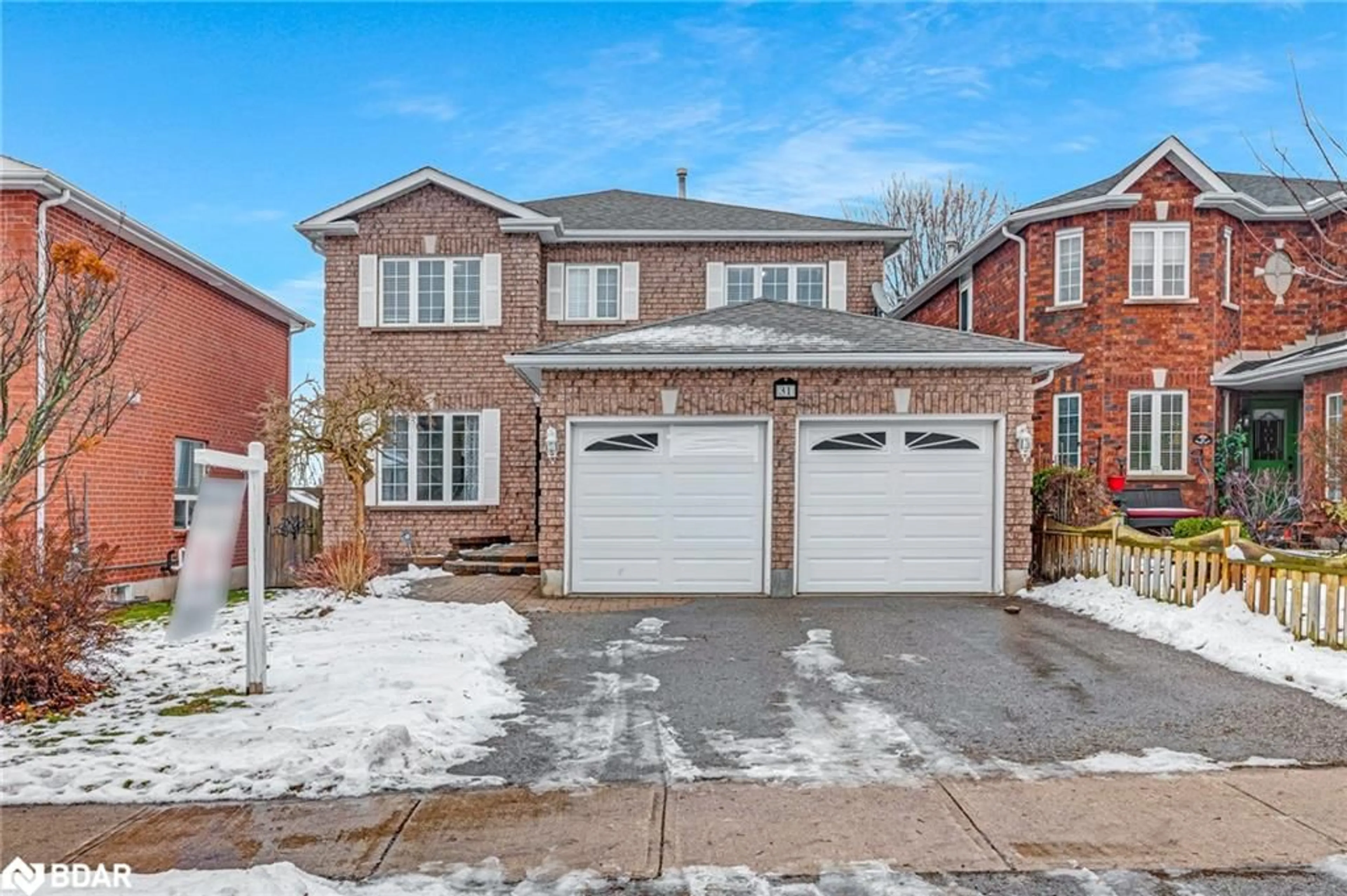 Home with brick exterior material, street for 31 Brown Wood Dr, Barrie Ontario L4M 6N5