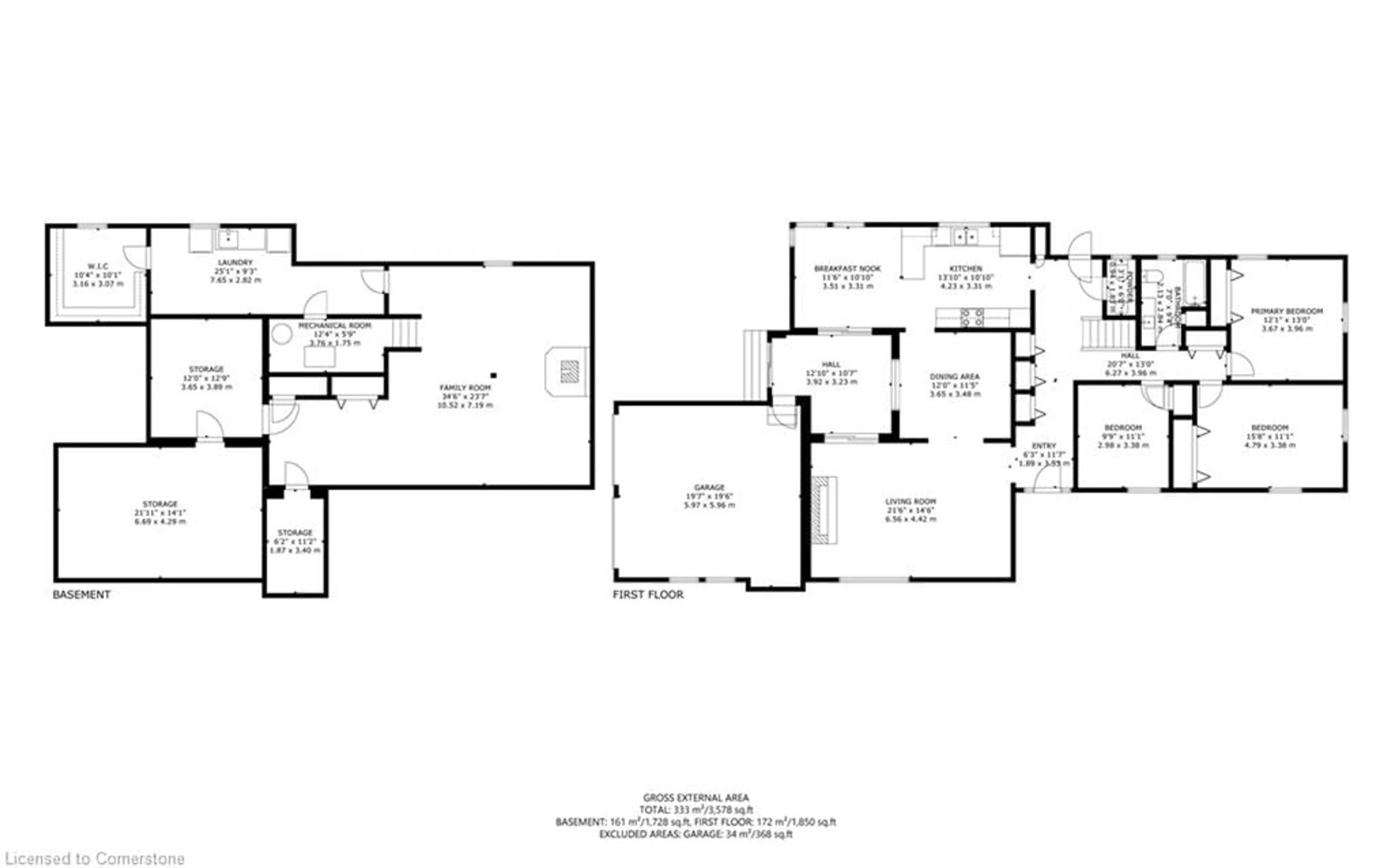 Floor plan for 5100 White Church Rd, Glanbrook Ontario L0R 1W0