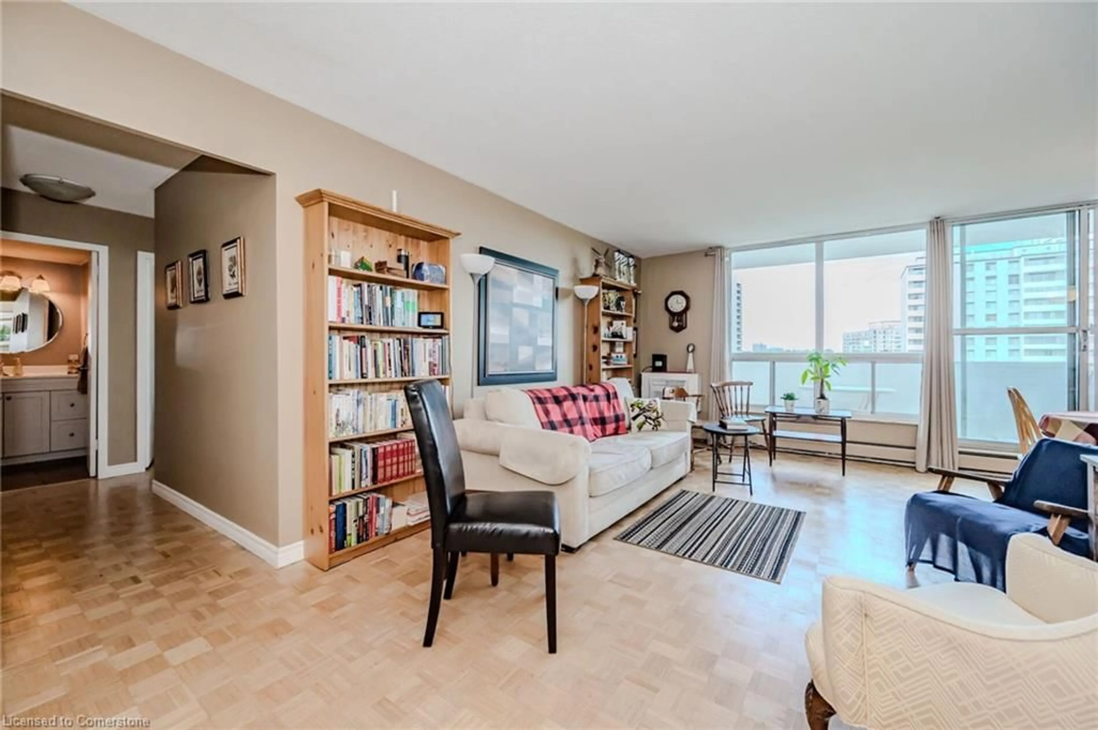 Living room with furniture, unknown for 35 Towering Heights Blvd #608, St. Catharines Ontario L2R 3G7