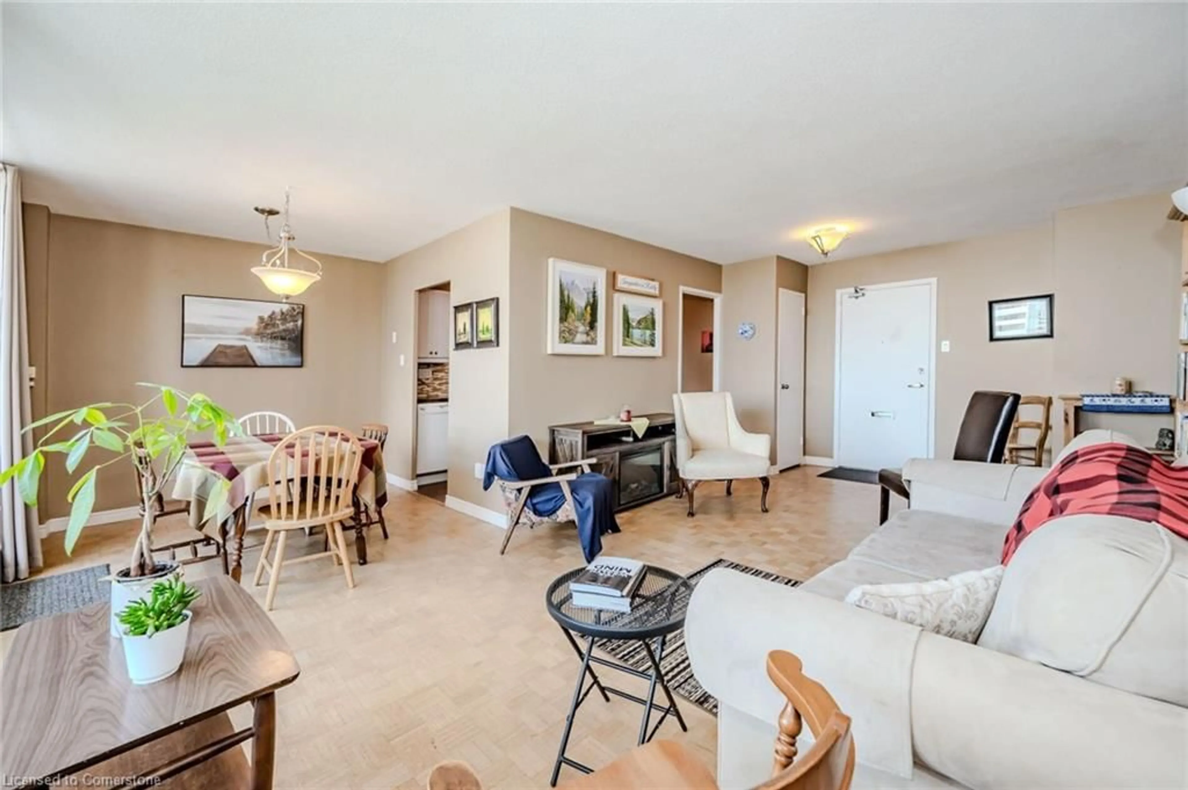 Living room with furniture, unknown for 35 Towering Heights Blvd #608, St. Catharines Ontario L2R 3G7