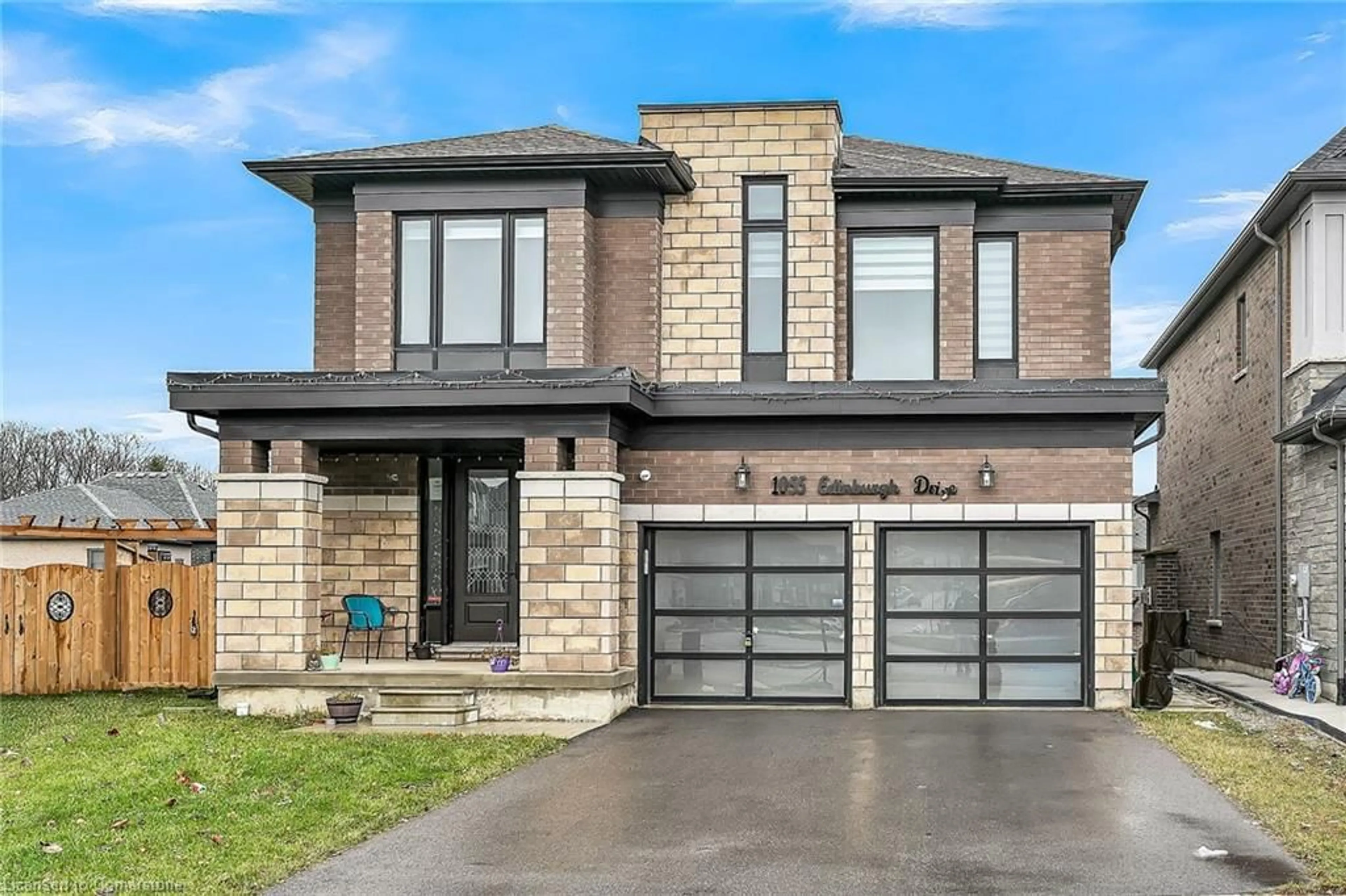 Home with brick exterior material, street for 1055 Edinburgh Dr, Woodstock Ontario N4T 0M5