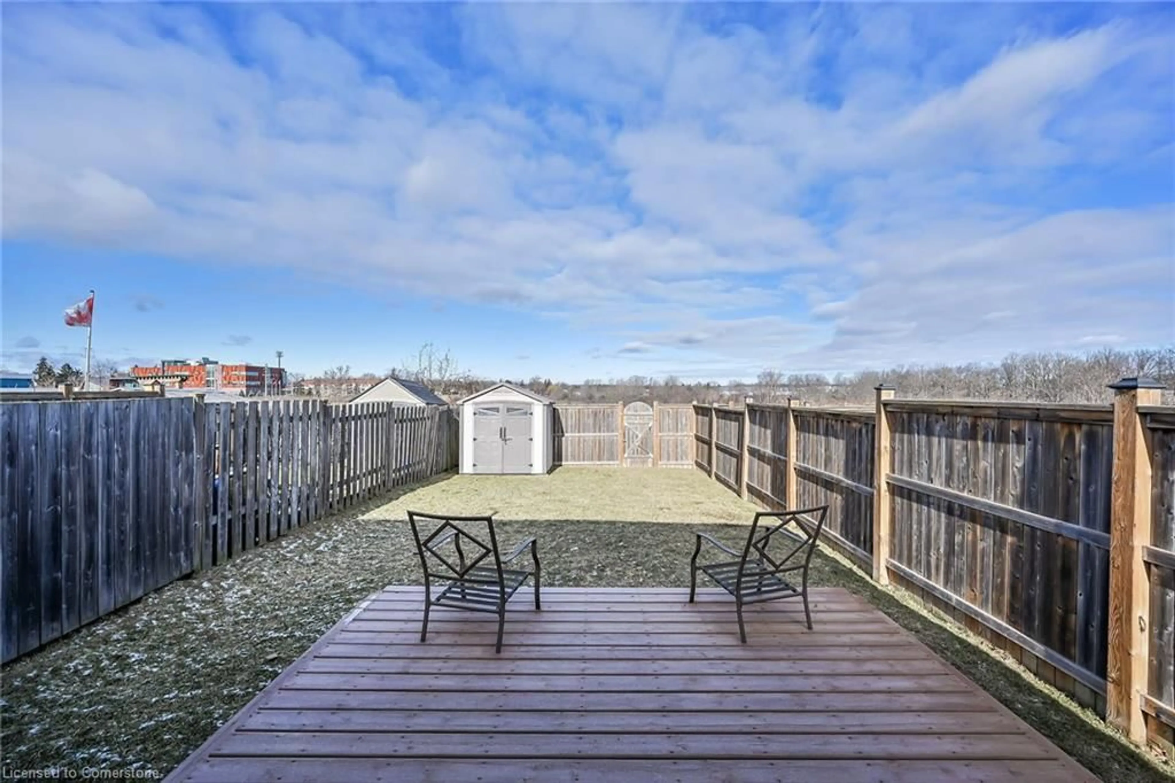 Patio, water/lake/river/ocean view for 37 Hudson Dr, Cayuga Ontario N0A 1E0