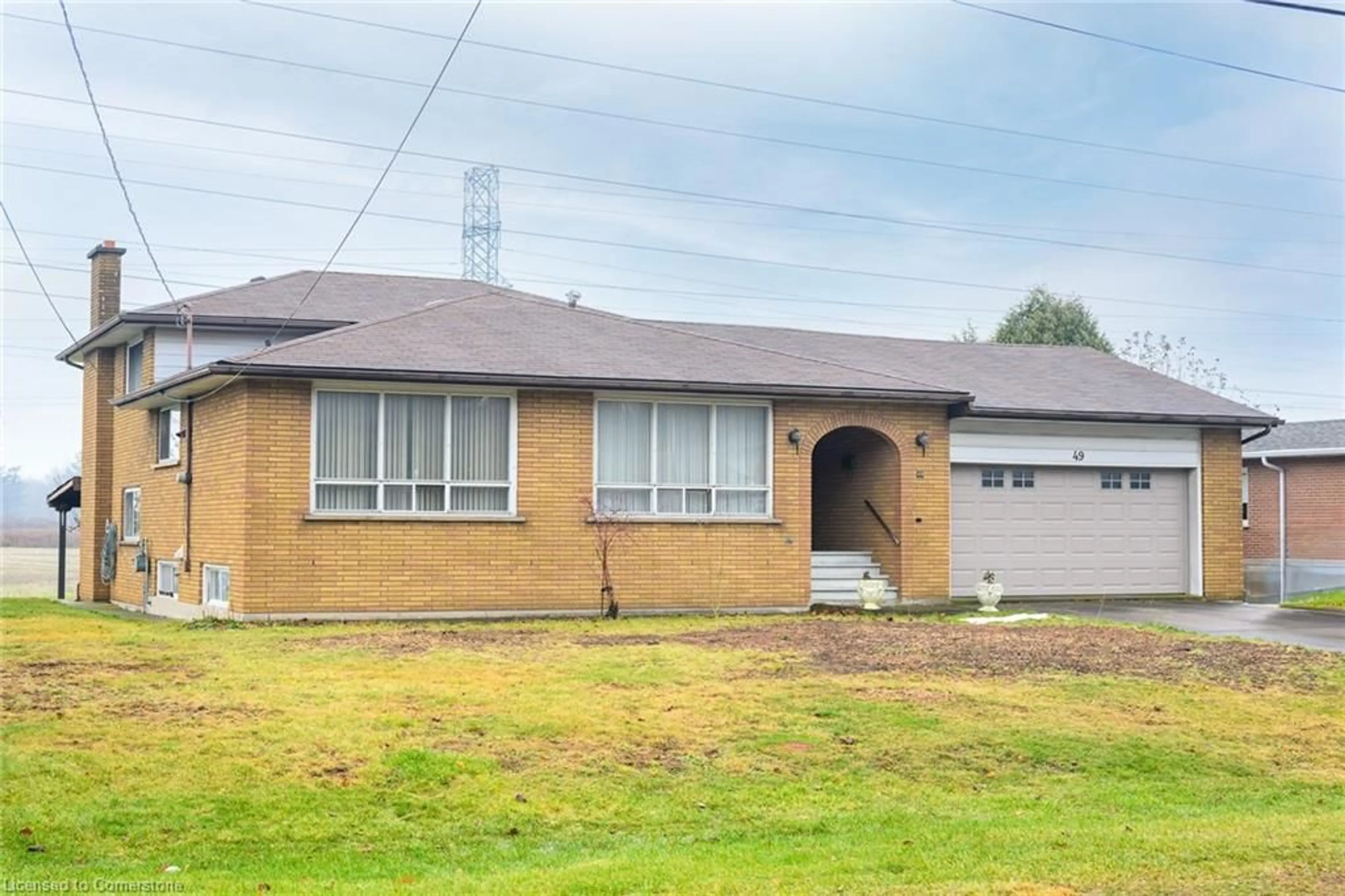 Home with brick exterior material, street for 49 Christopher Dr, Hamilton Ontario L9B 1G6