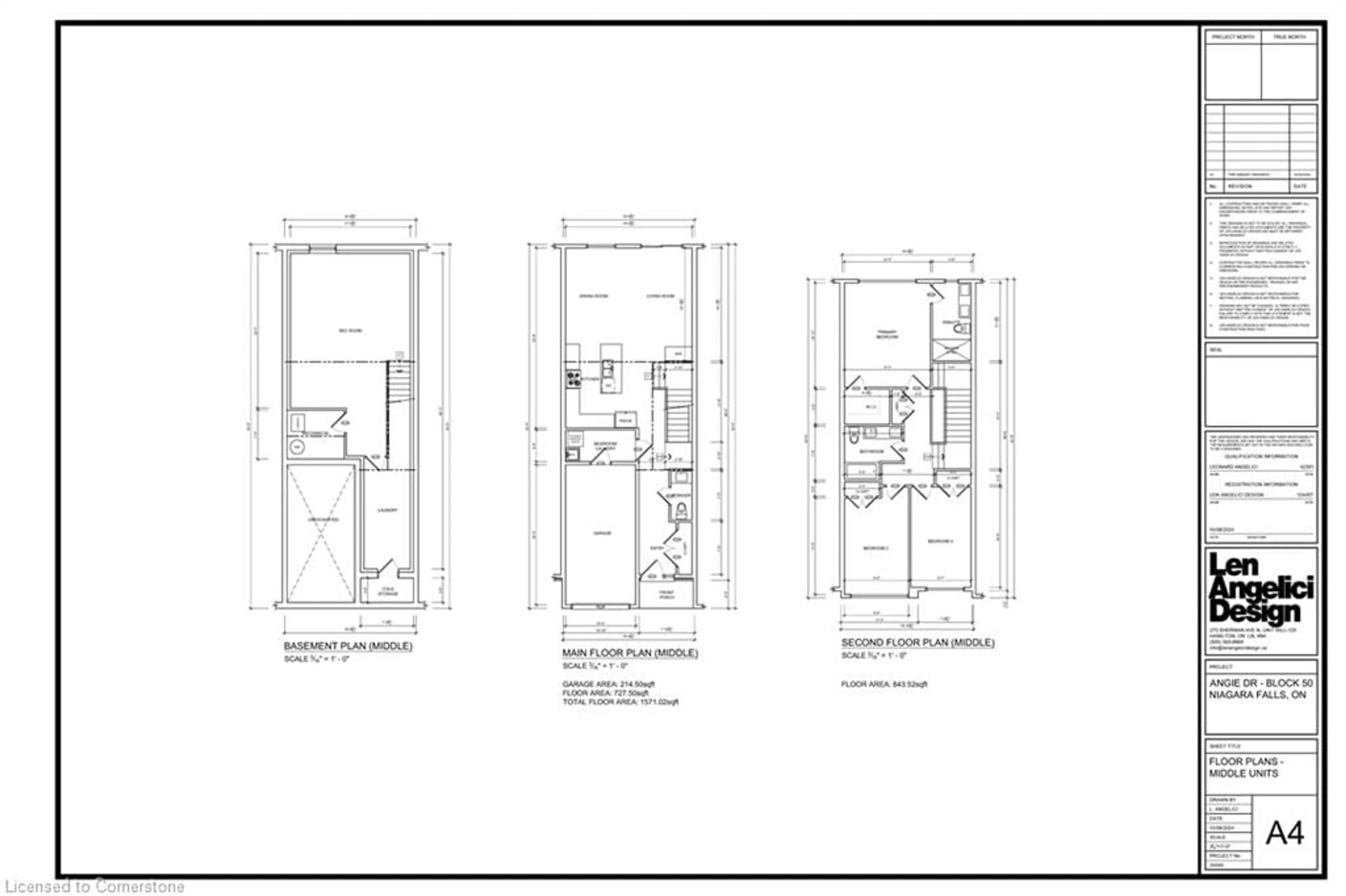 Floor plan for 0 Angie Dr, Niagara Falls Ontario L2H 0B8