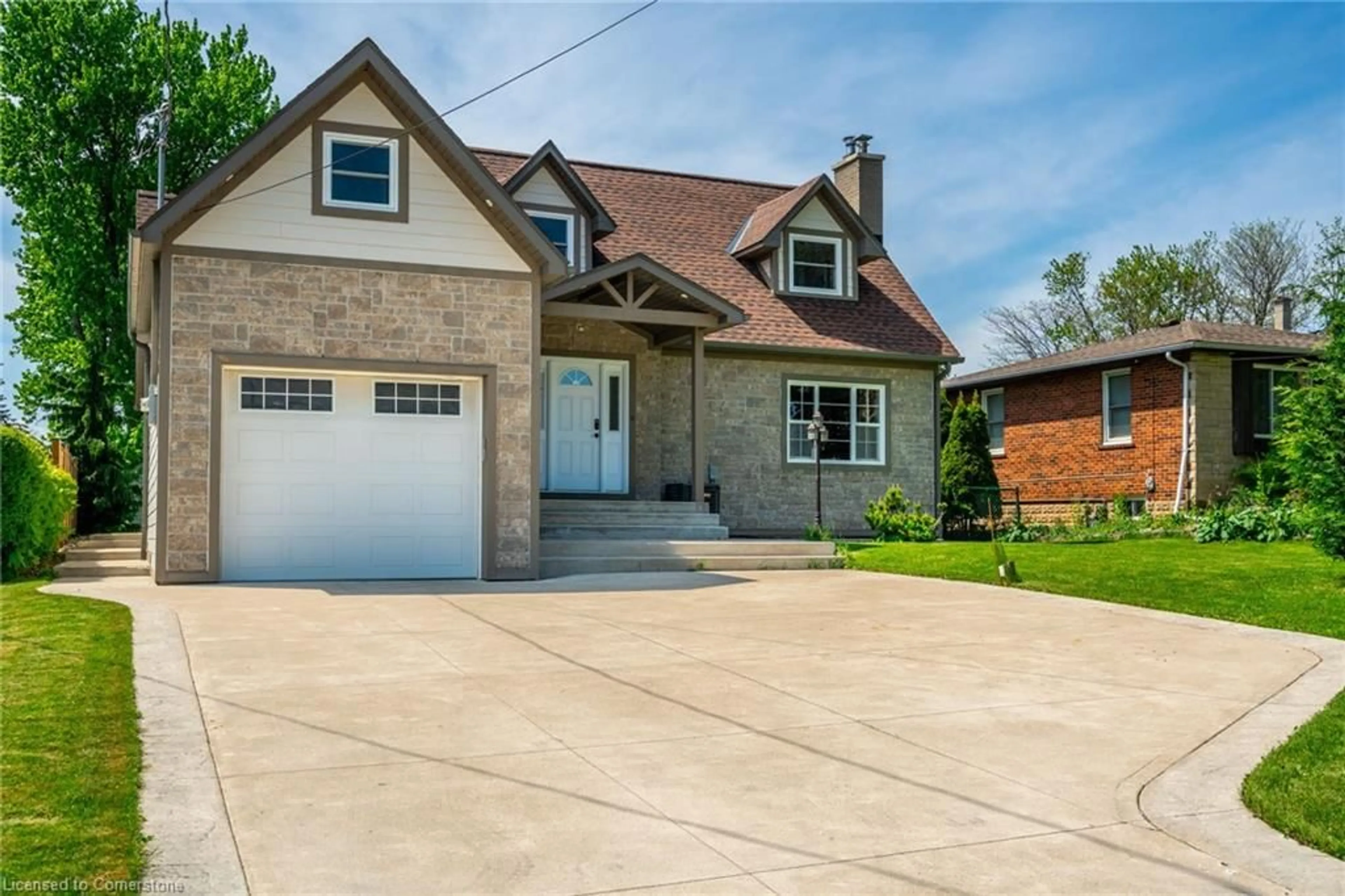 Home with brick exterior material, street for 3324 Homestead Dr, Mount Hope Ontario L0R 1W0