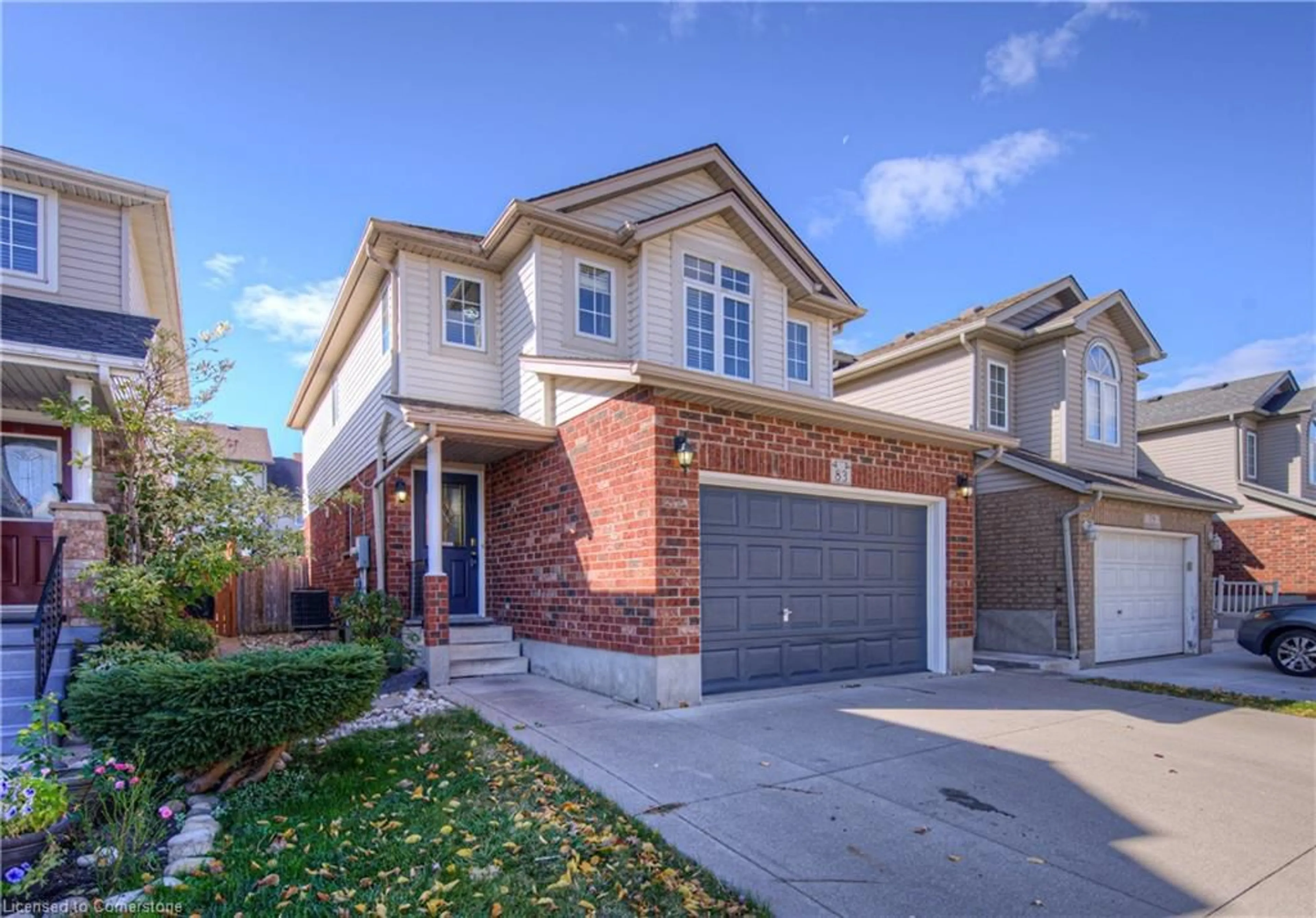 Home with brick exterior material, street for 83 Bridlewreath St, Kitchener Ontario N2E 3V6